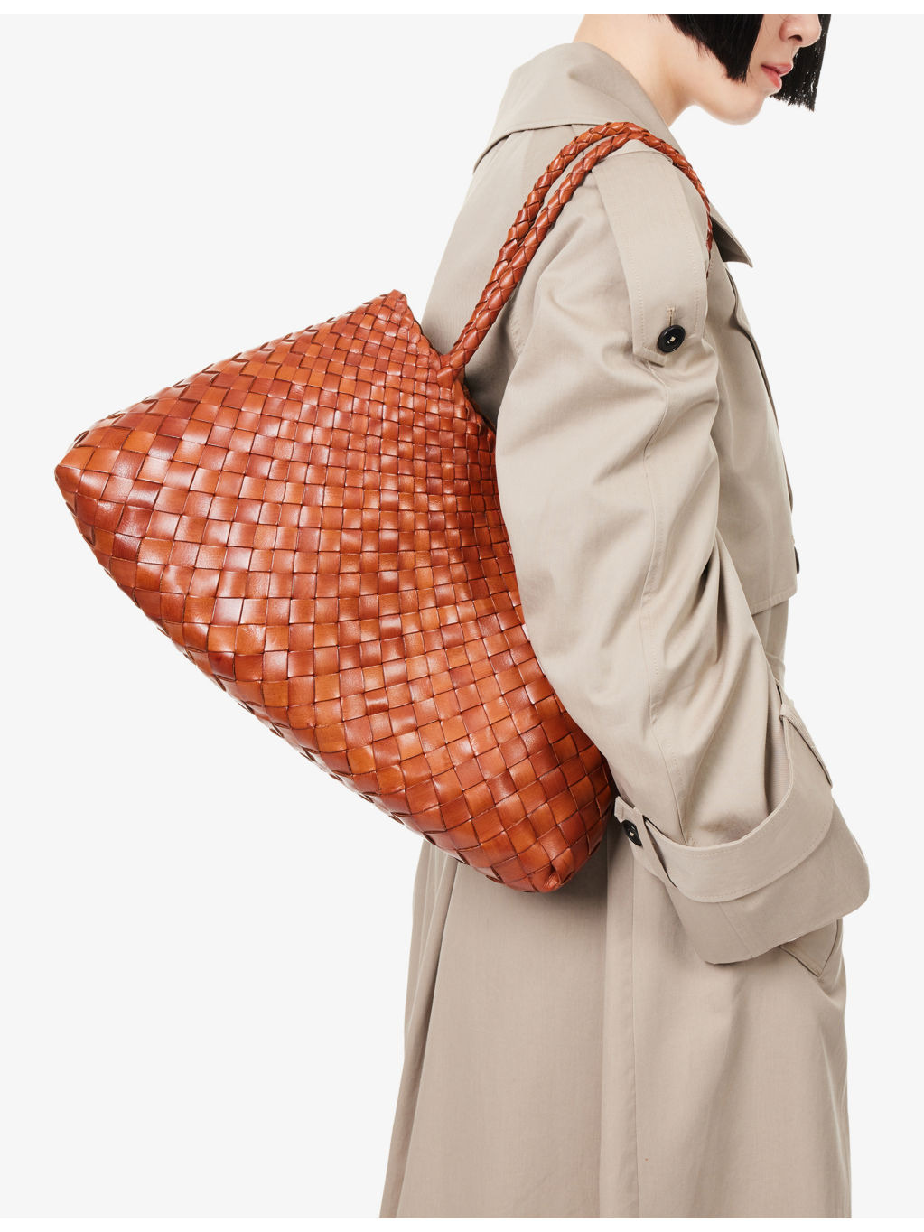 Santa Croce leather tote bag - 3