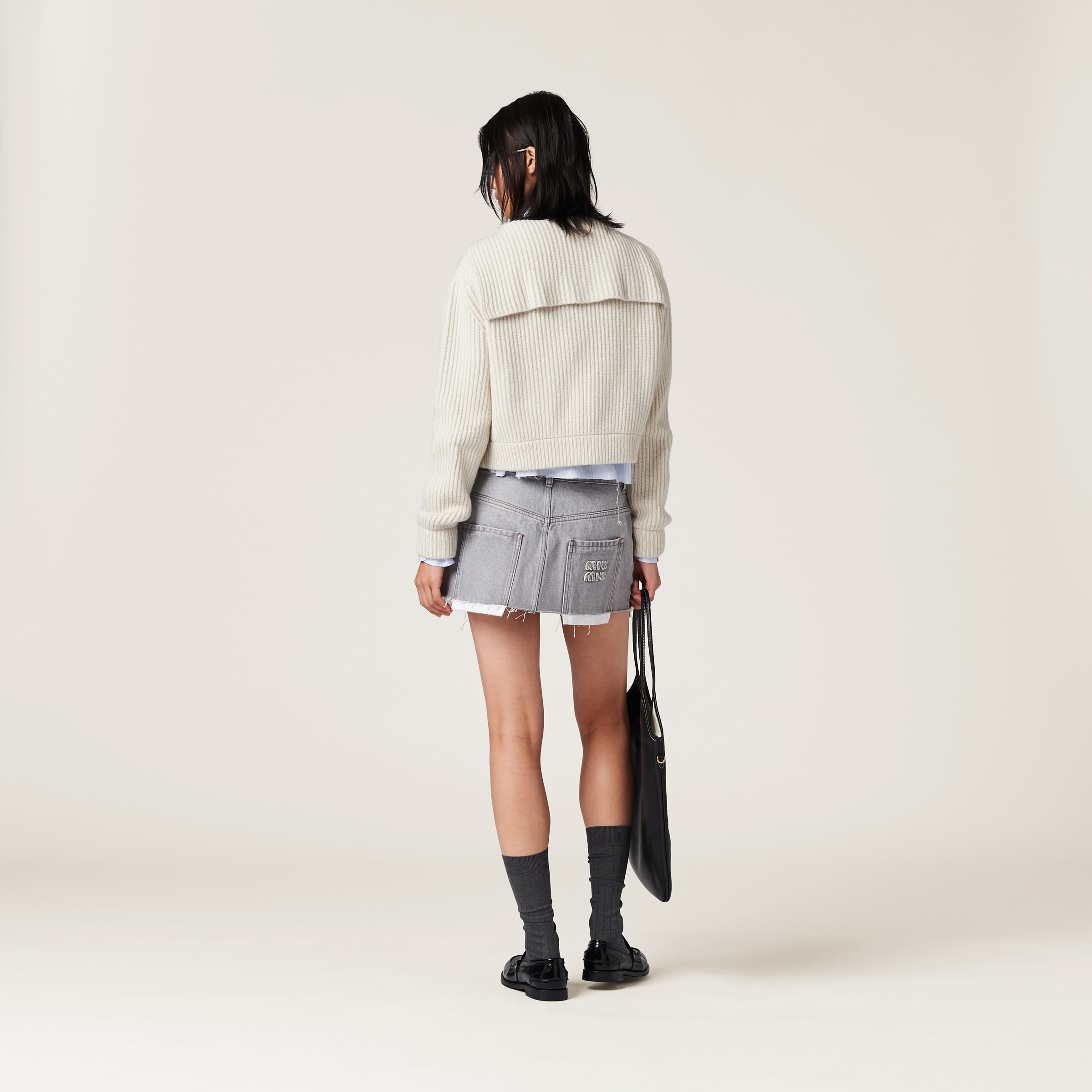 Denim miniskirt - 3