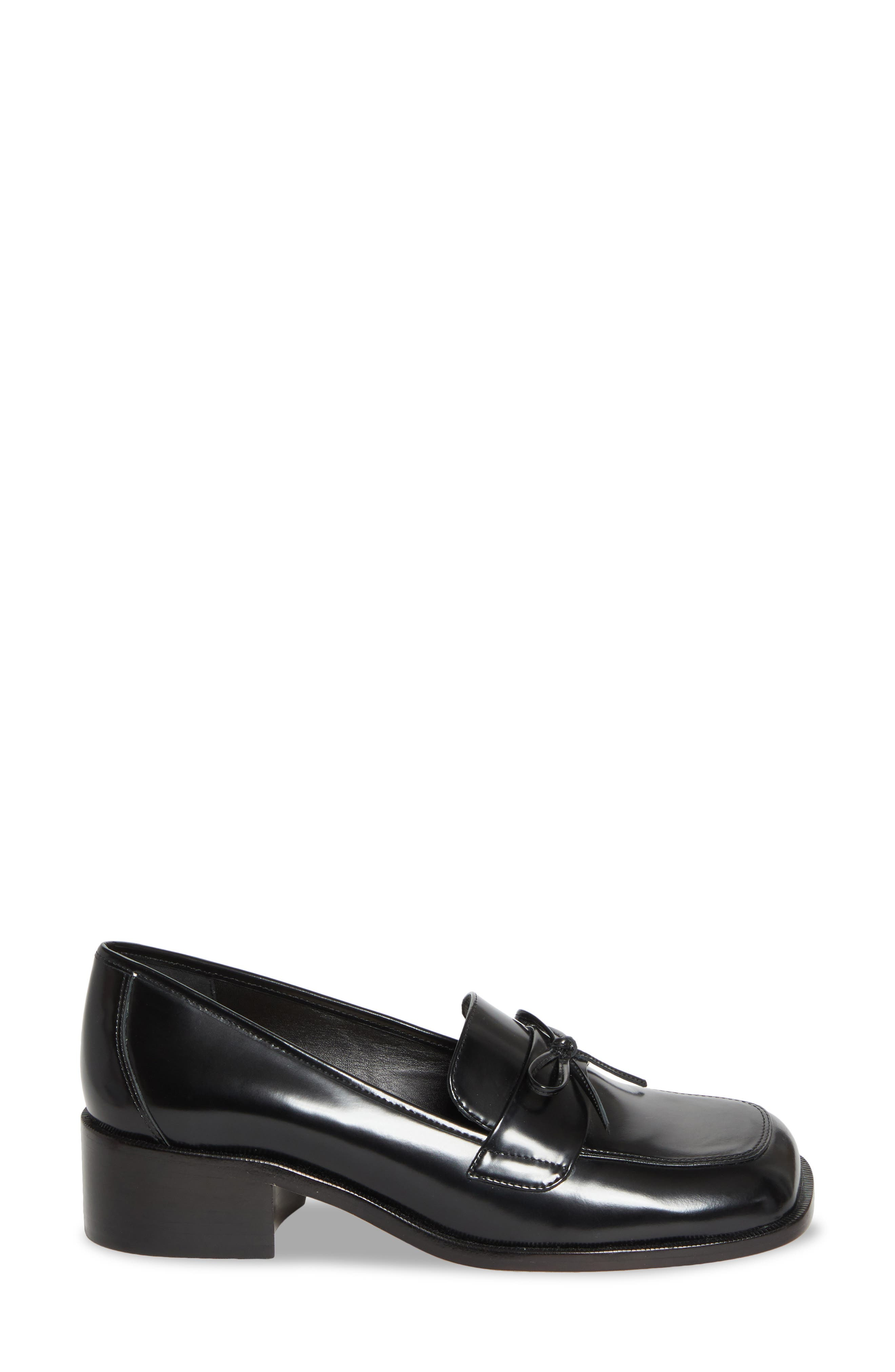 Sandy Liang Bow Loafer in Black at Nordstrom - 3