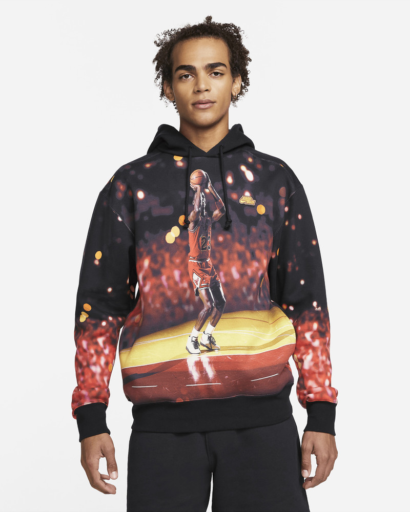 남자의 요르단 Jumpman Fleece Pullover Hoodie - 1
