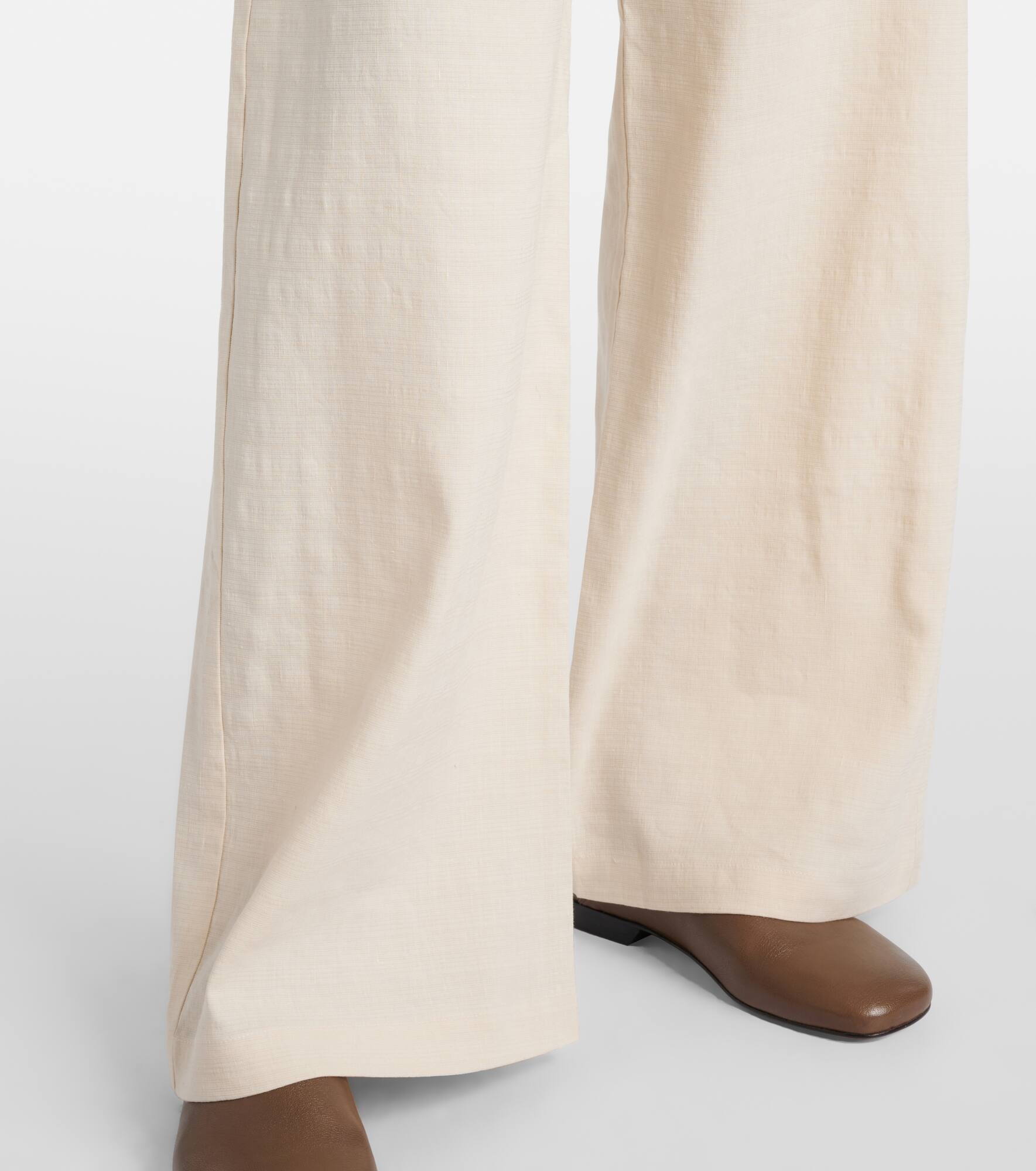 Belle wide-leg pants - 5