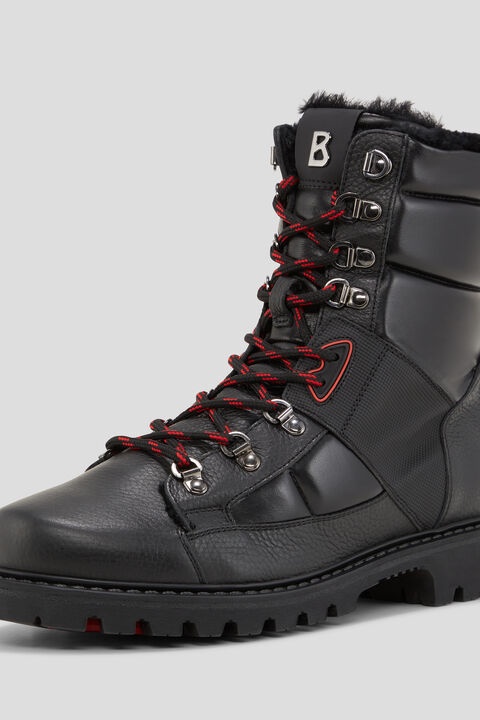 Helsinki Mid-calf boots with spikes in Black - 4
