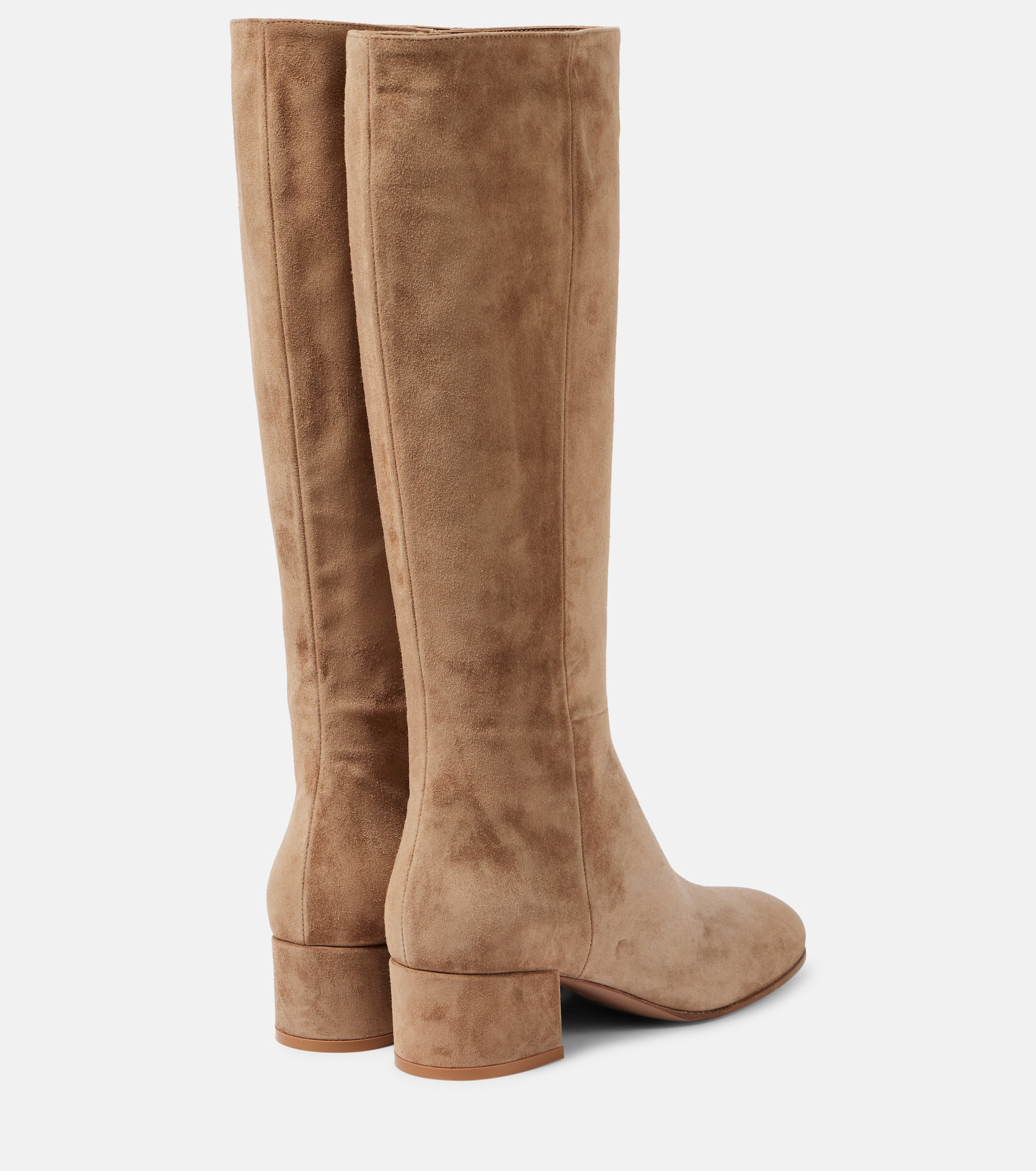45 suede knee-high boots - 3