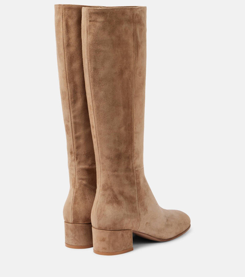 Gianvito Rossi 45 suede knee-high boots outlook