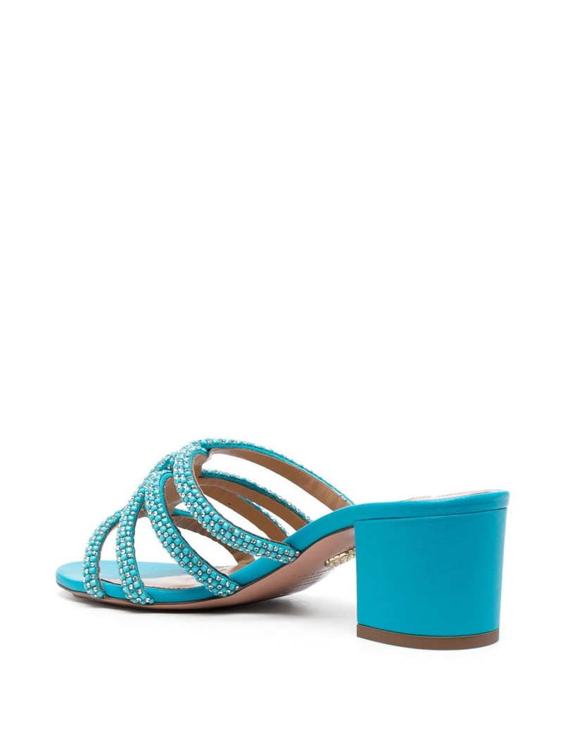 60mm crystal-embellished leather mules 3
