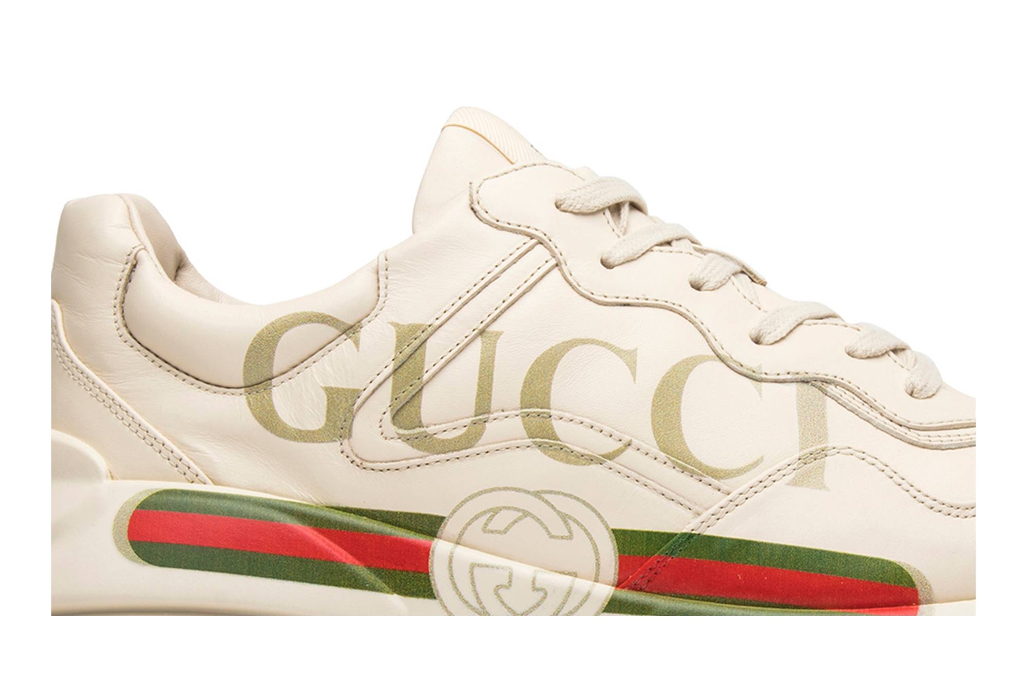 Gucci Rhython Leather Sneaker 'Logo' - 2