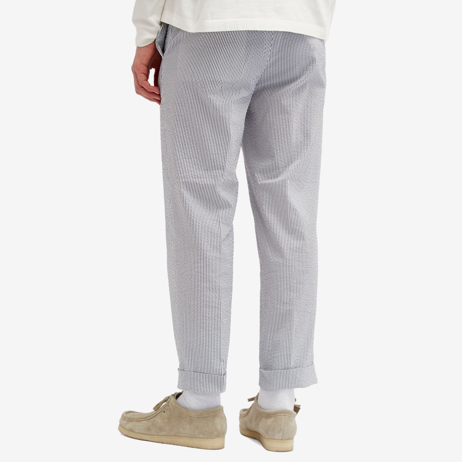 Beams Plus COOLMAX® Seersucker Ivy Trousers - 3