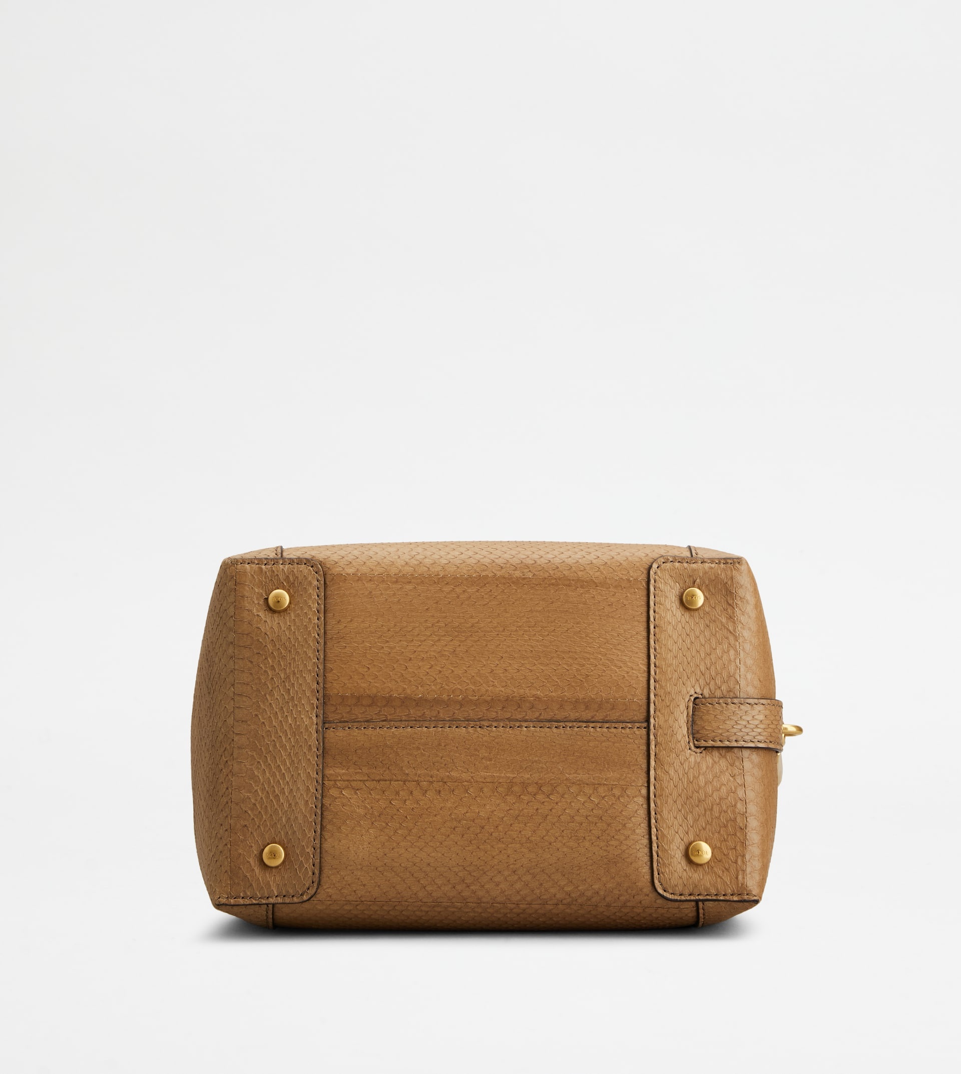 SATCHEL IN REPTILE MINI - GREY, BROWN - 4