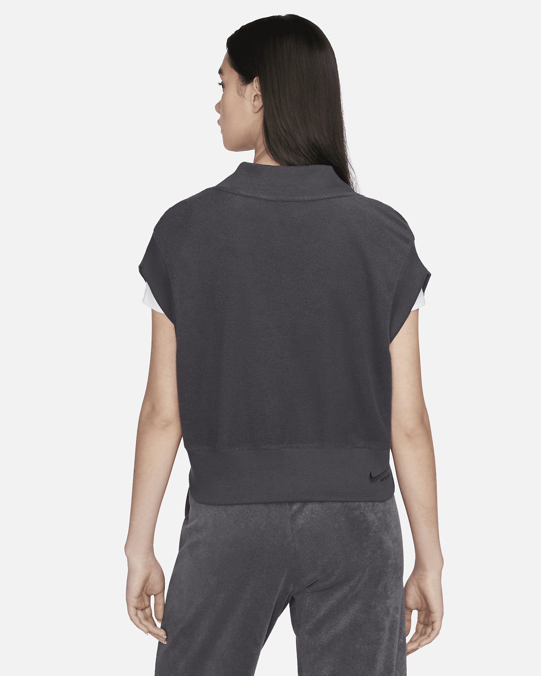 Nike Sportswear Collection Women's Reverse French Terry Vest - 2