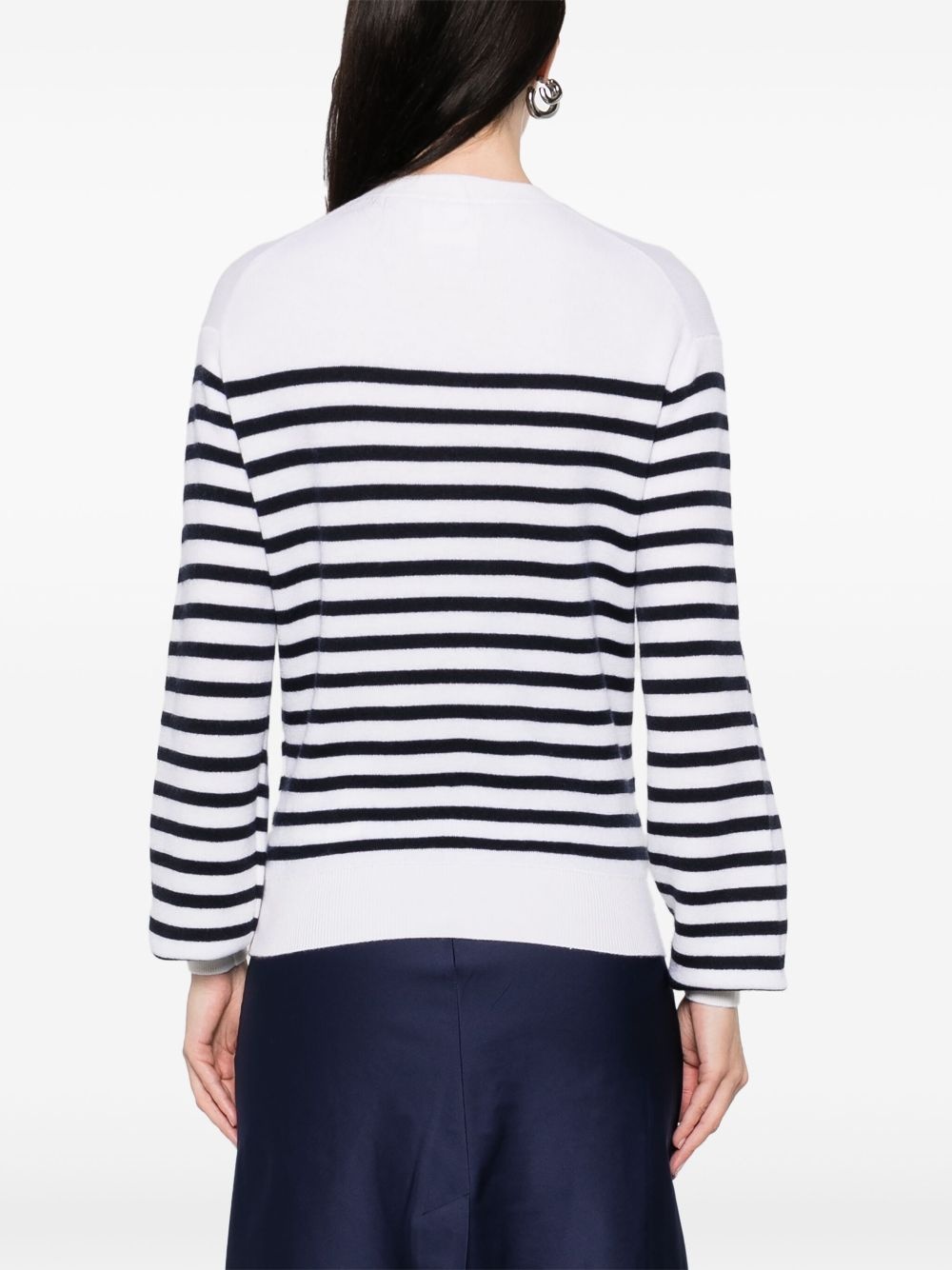 striped sweater - 4