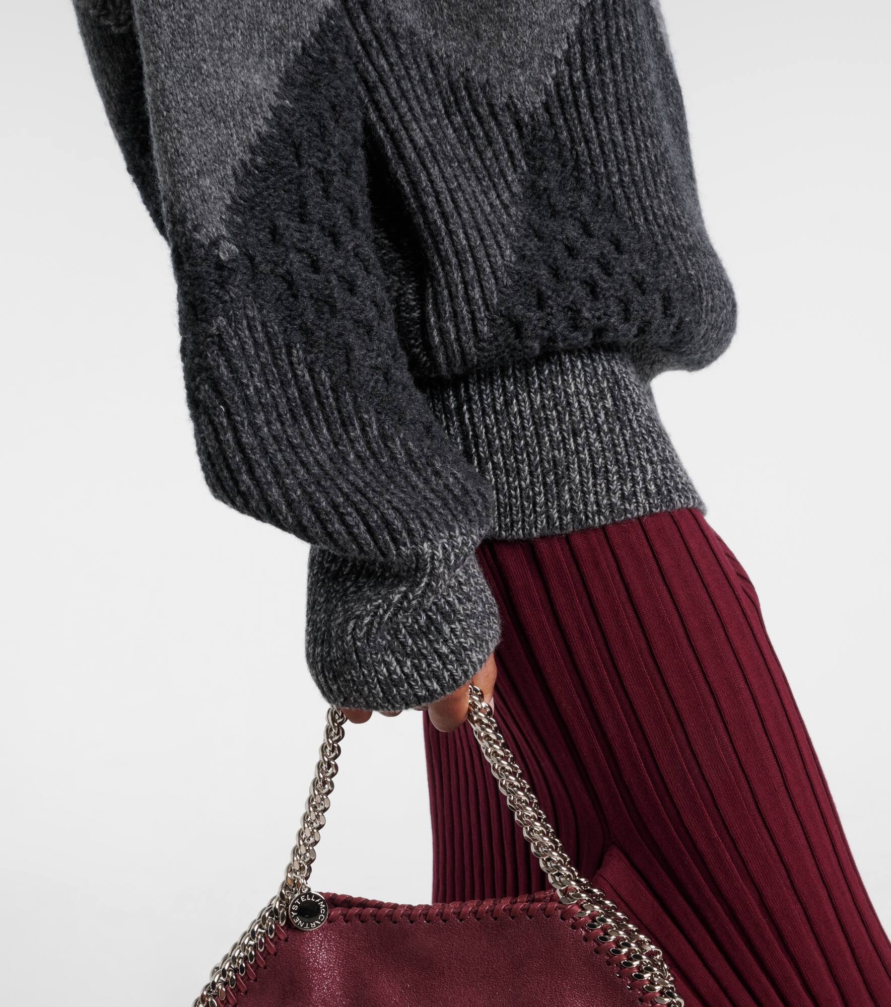 Virgin wool turtleneck sweater - 5