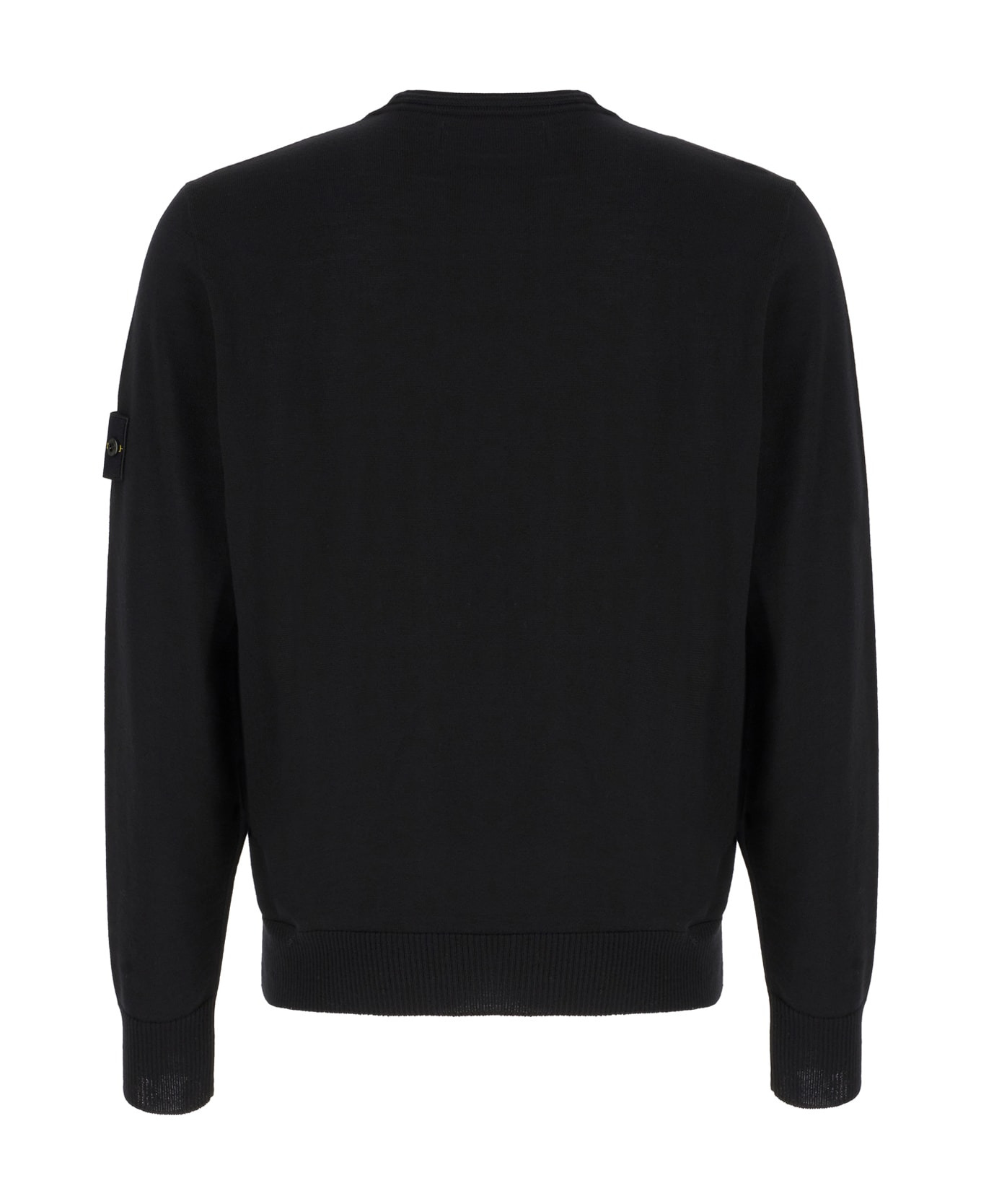 Black Wool Sweater - 2