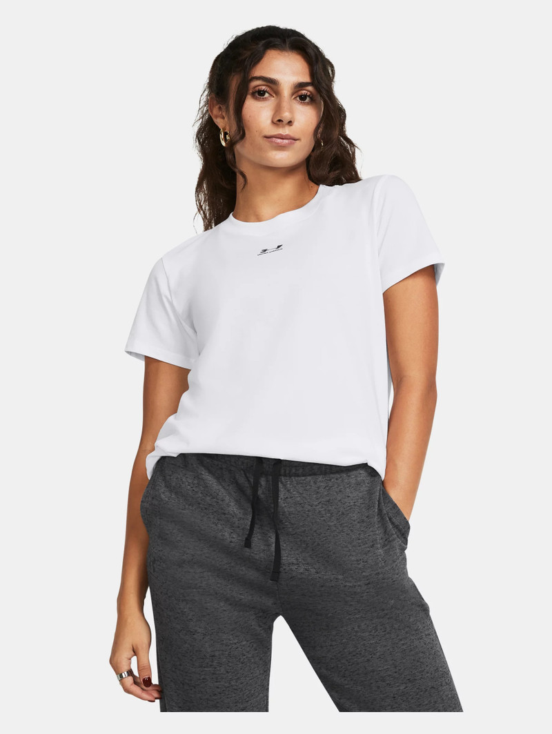 Under Armour Women's UA Rival Core Short Sleeve outlook