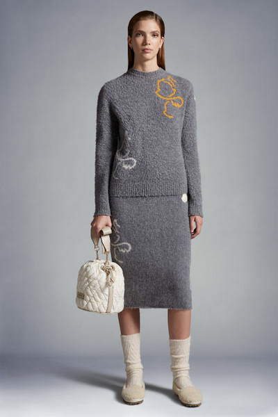Moncler Wool Blend Pencil Skirt outlook