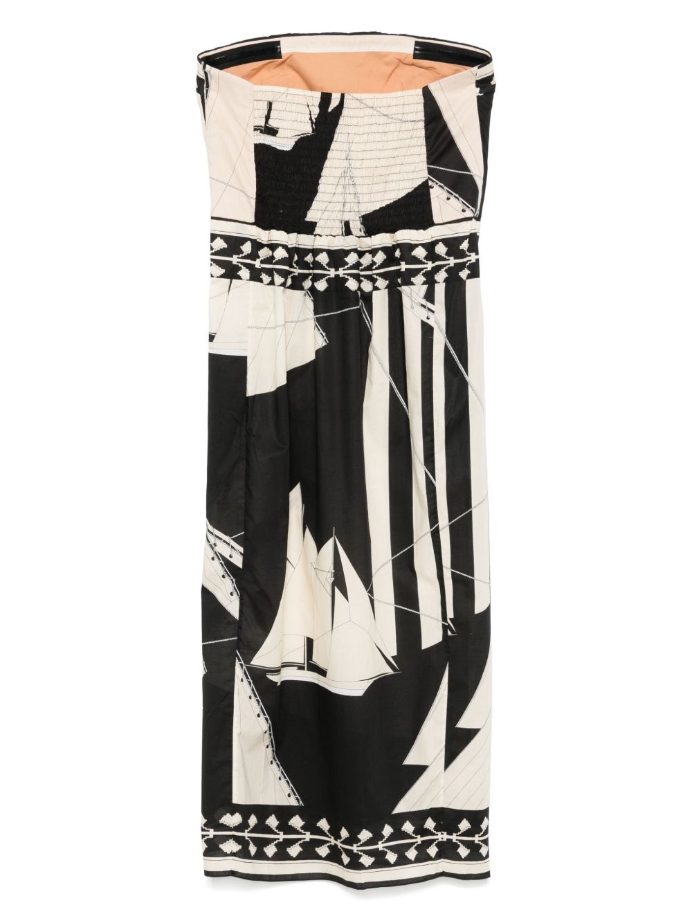 Sailboats Pontoon Afternoon midi dress - 2