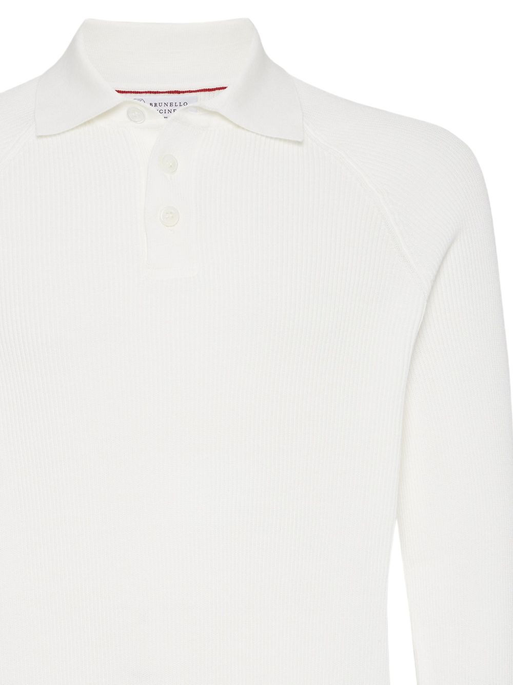 knitted polo jumper - 7