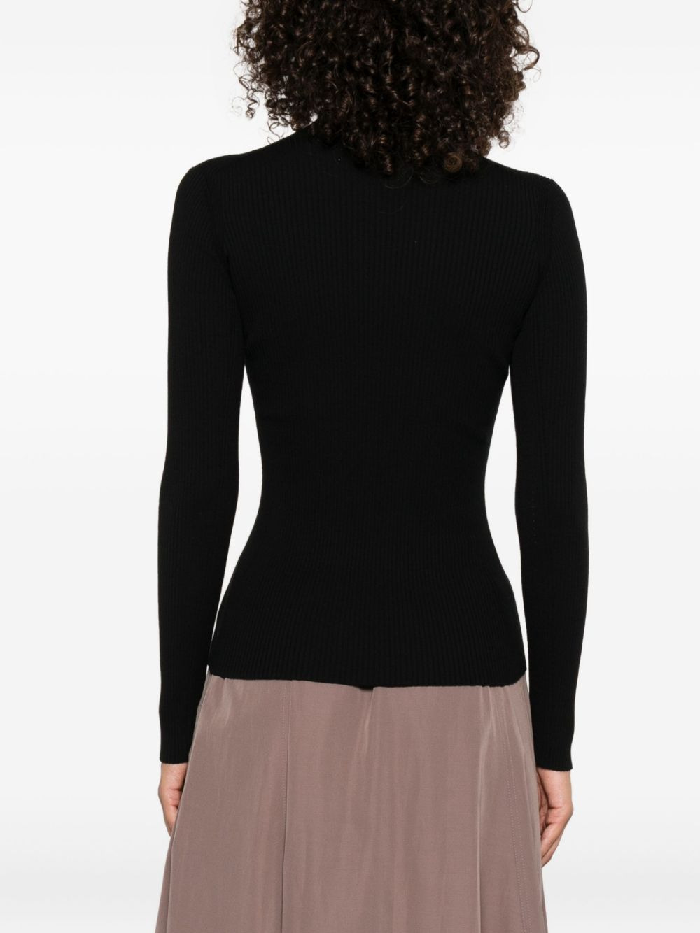 Boke Flower 2.0 mock-neck long-sleeve top - 4