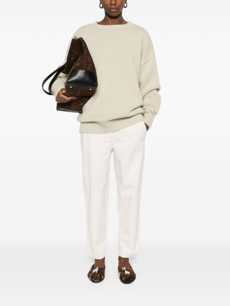 extreme cashmere round-neck cashmere sweater outlook