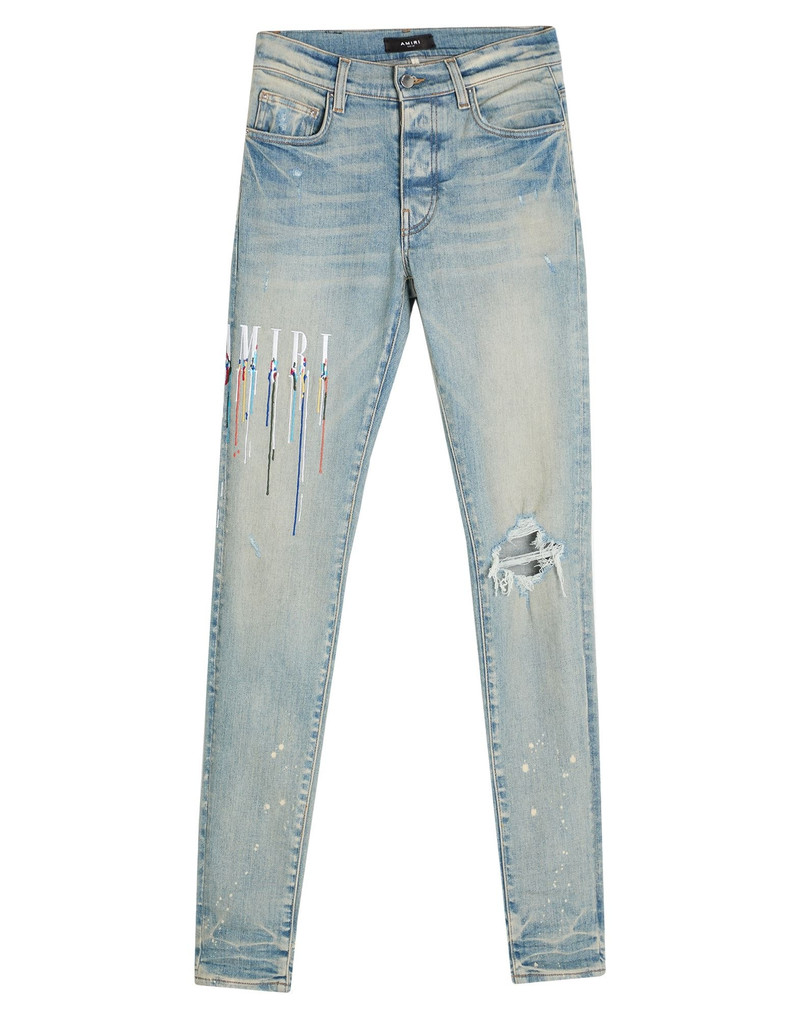 Blue Men's Denim Pants - 1