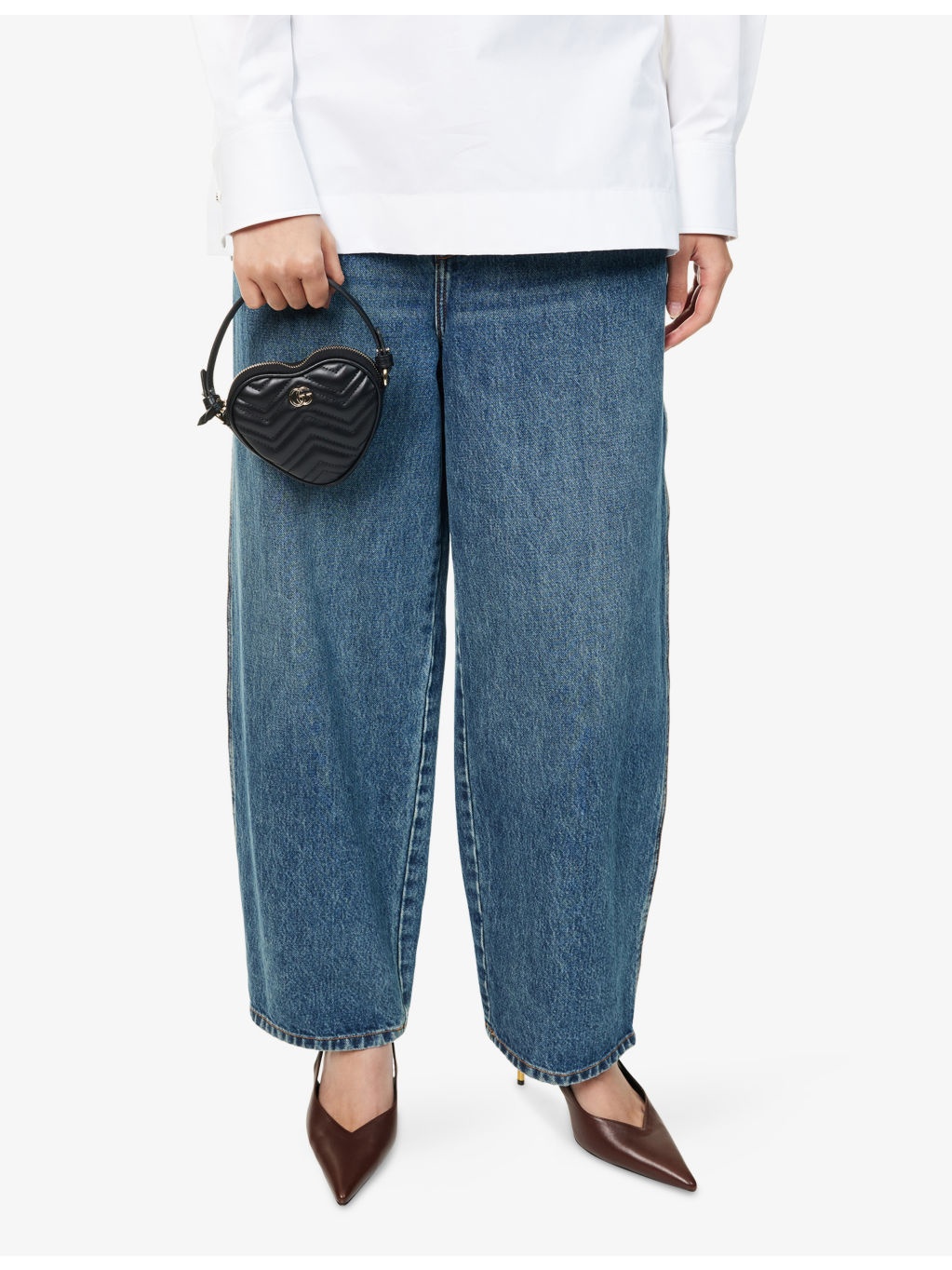 GG Marmont Mini Top Handle Bag - 6