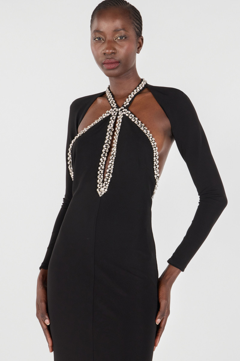 Long dress with crystals 6