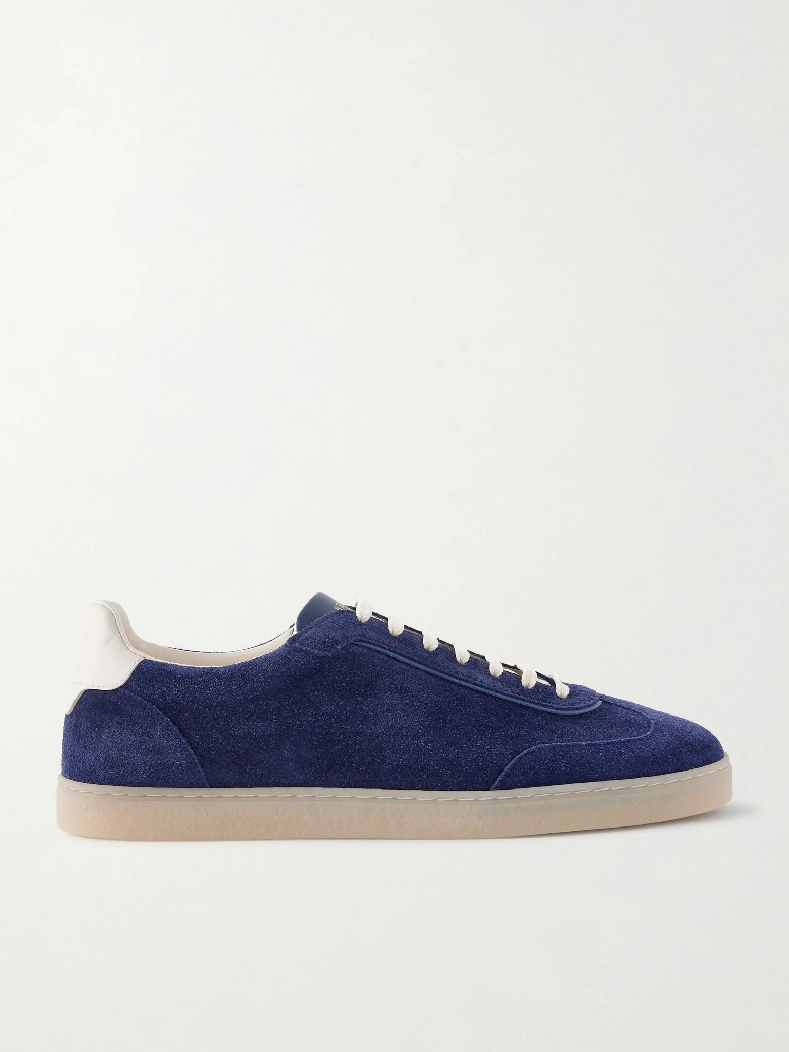 Coda di Rondine Suede Sneakers Navy - 1