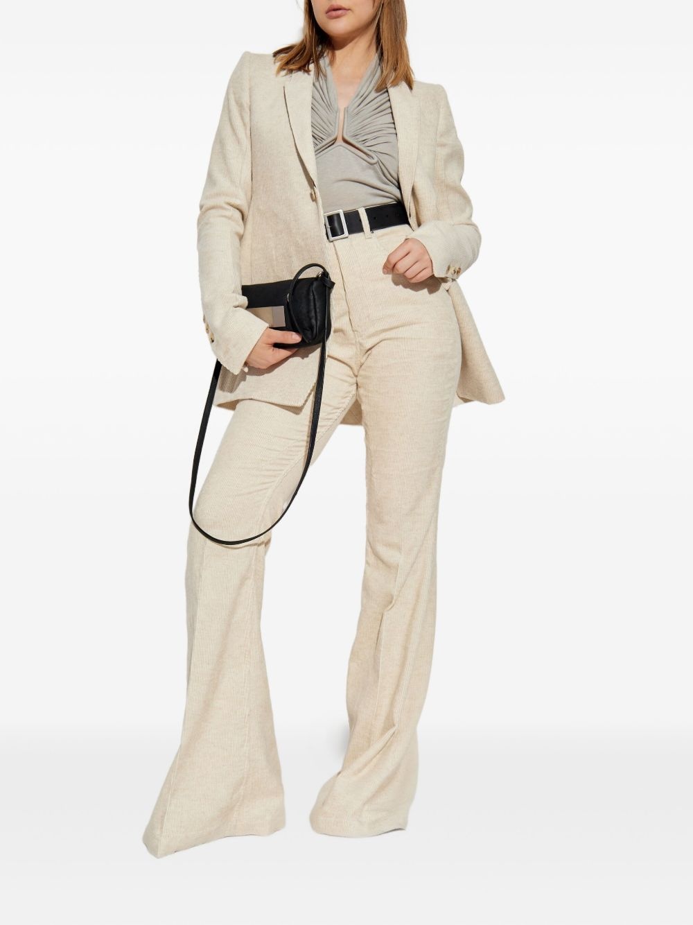 corduroy blazer - 2