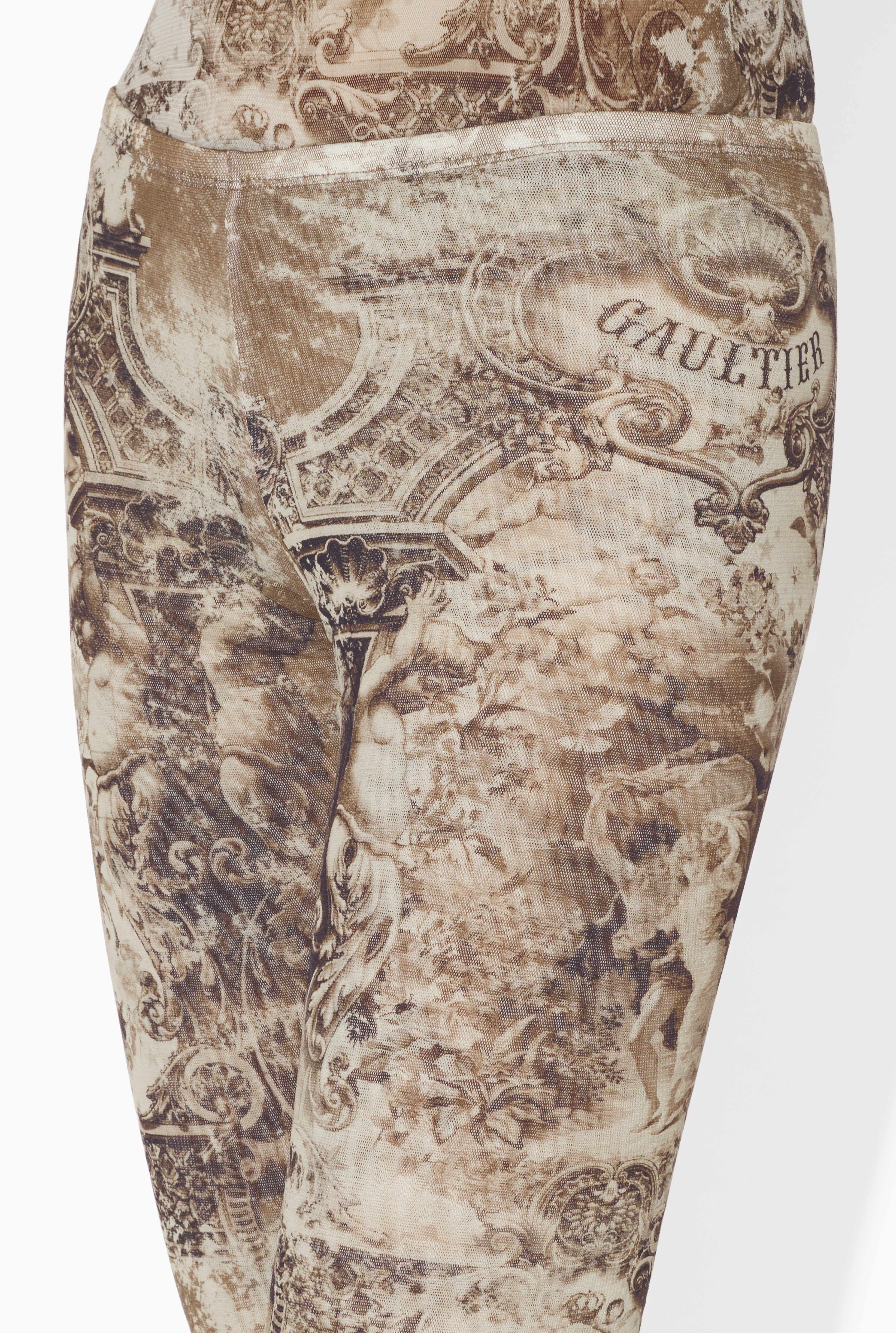 THE BEIGE MÉDAILLON PANTS - 4