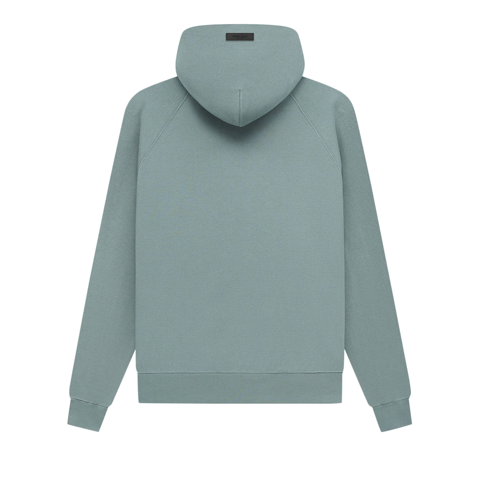 Fear of God Essentials Waffle Raglan Hoodie 'Sycamore' - 2