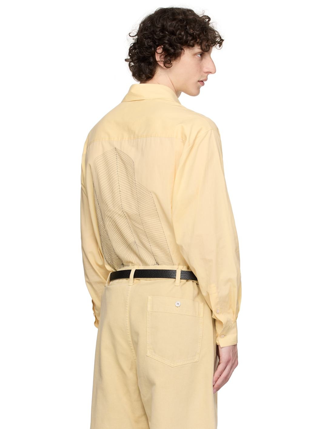 Beige Philippe Weisbecker Relaxed Shirt - 3