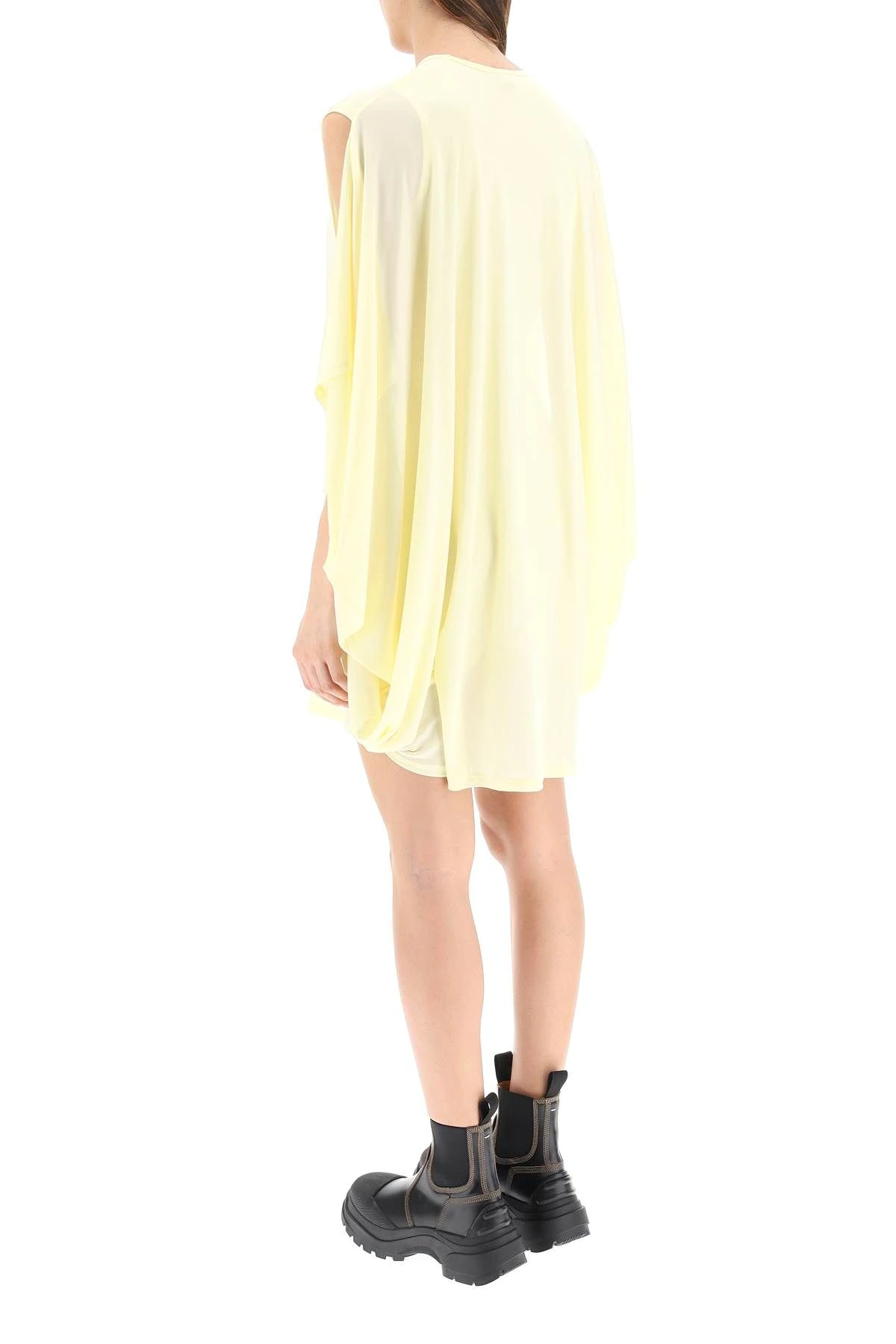 SILK JERSEY TUNIC DRESS - 4