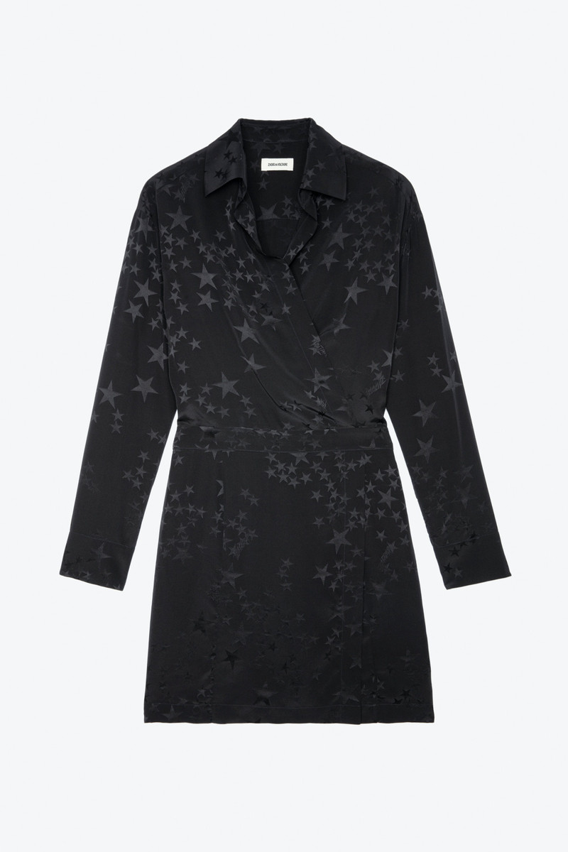 Ravy Silk Jacquard Dress 1