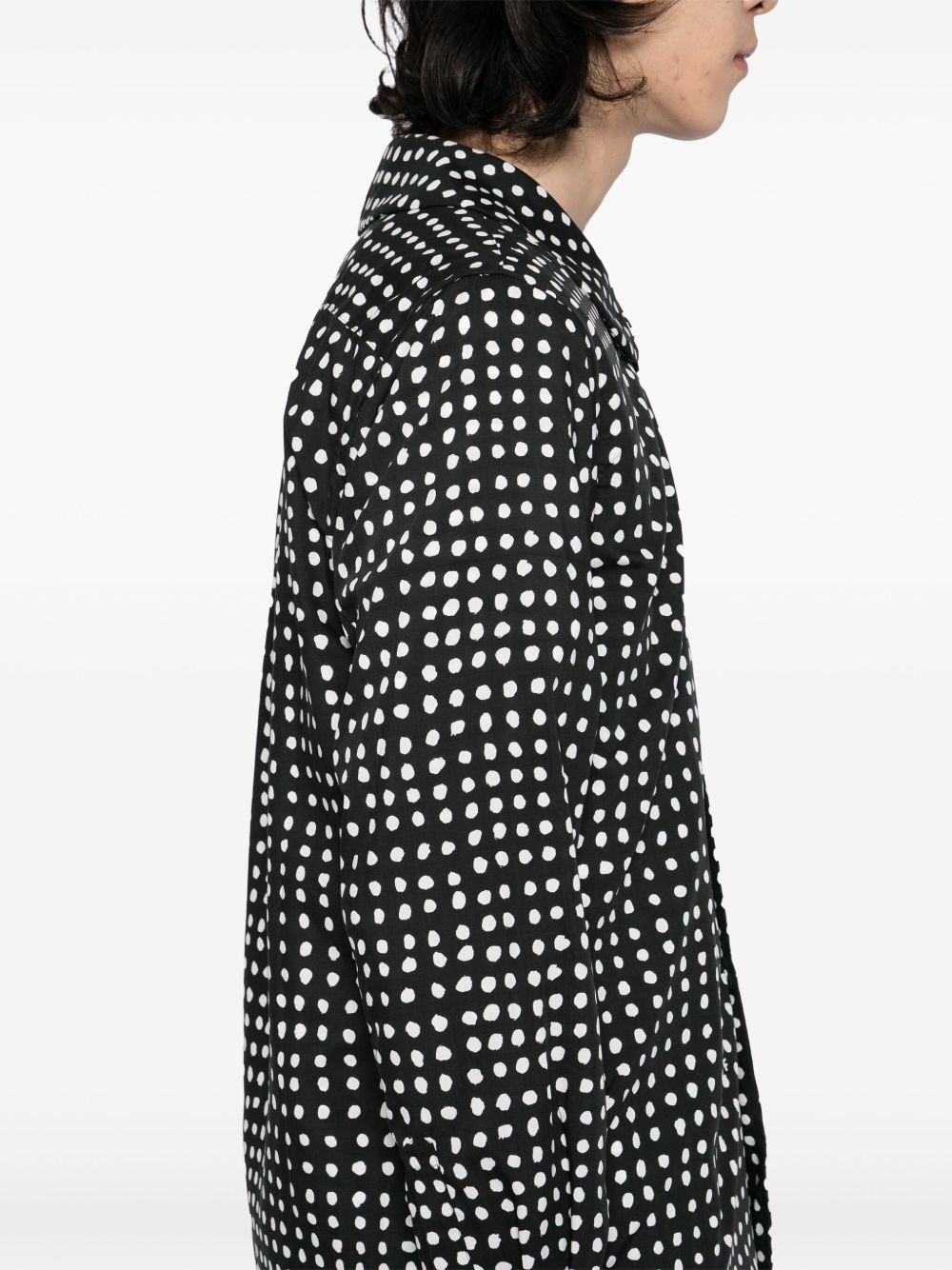 Filip Pagowski polka-dot shirt - 5