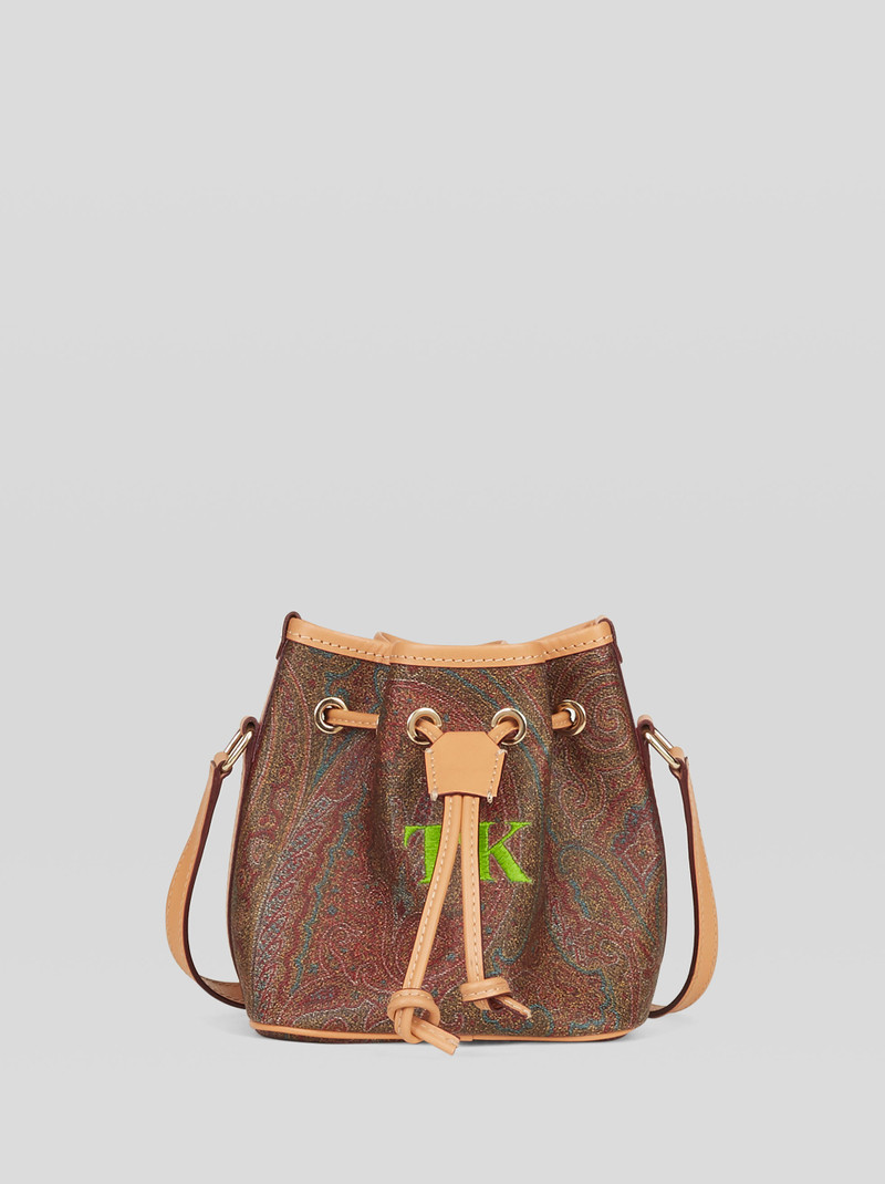 Etro PAISLEY BUCKET BAG outlook