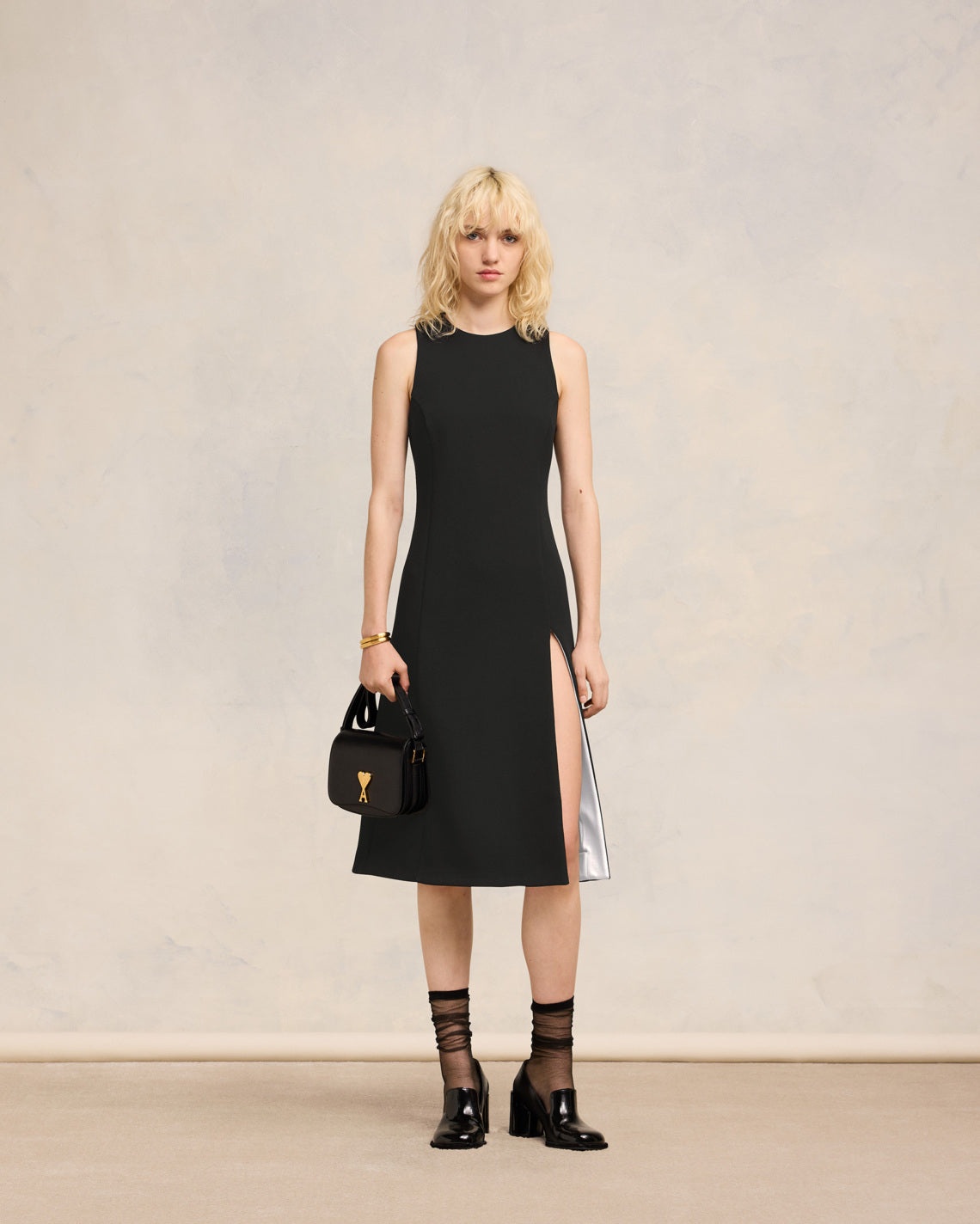 FITTED SLIT DRESS - 2