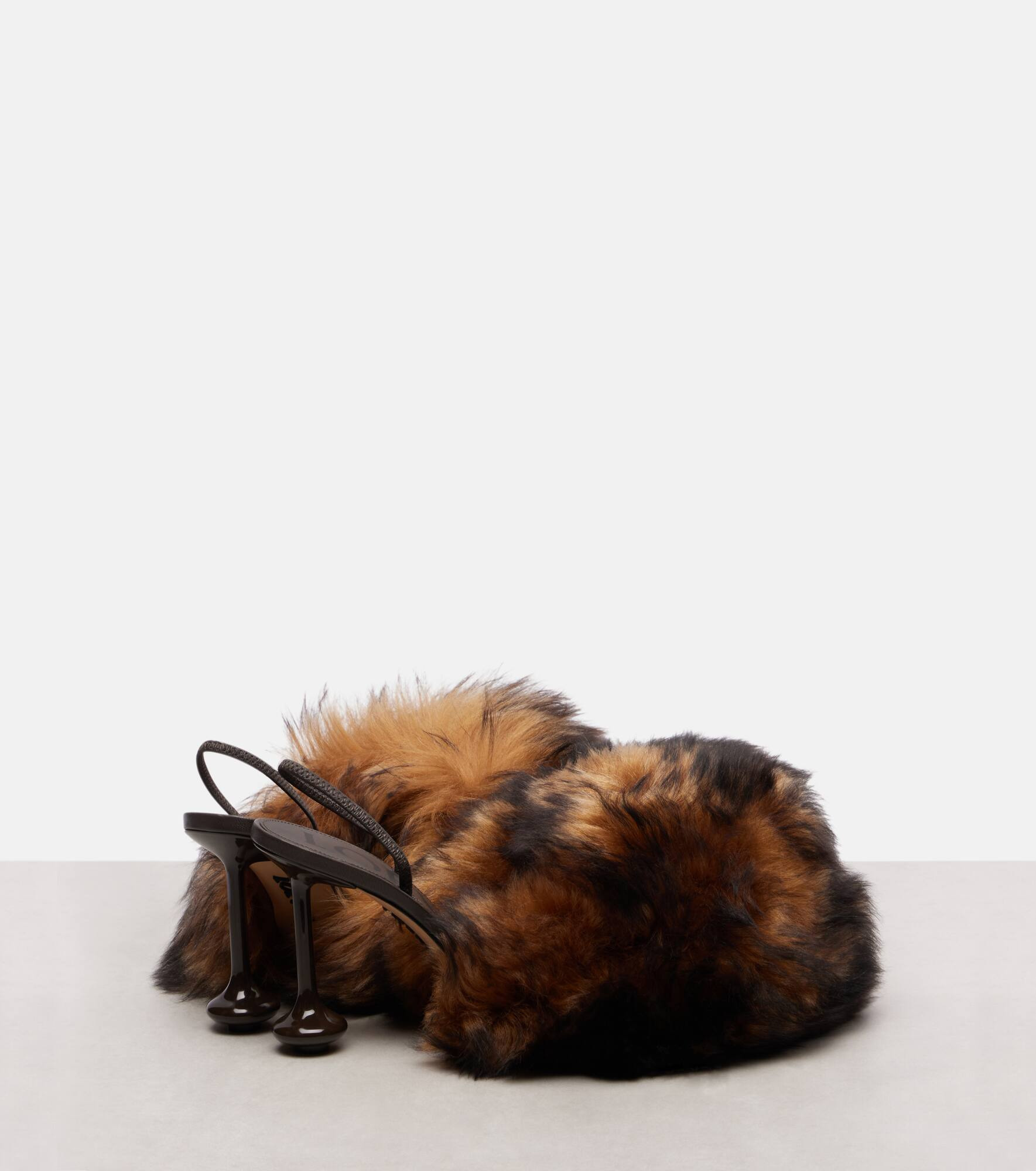 Toy 90 shearling slingback pumps - 2