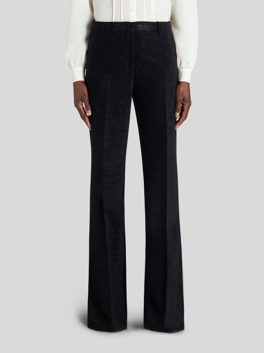 TROUSERS WITH FLARED BOTTOM - 2