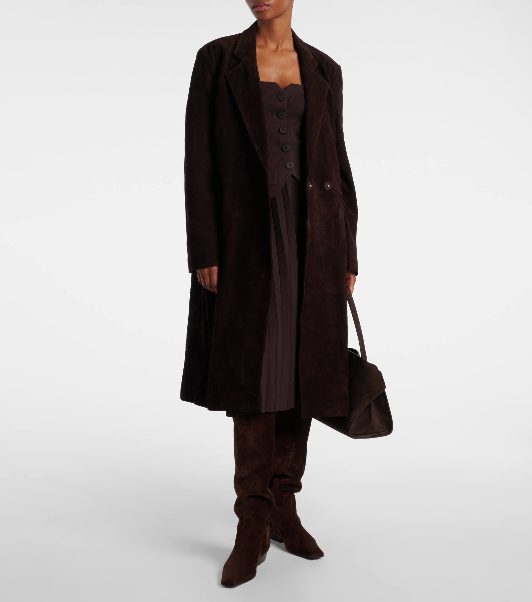 Sabine suede coat - 6
