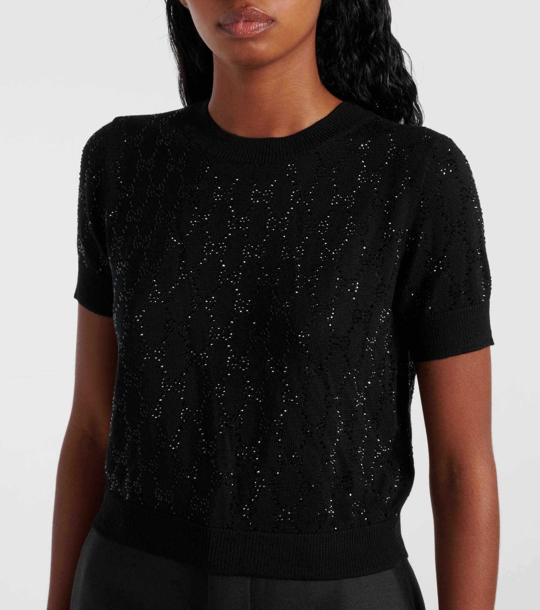GG Crystal wool top - 4
