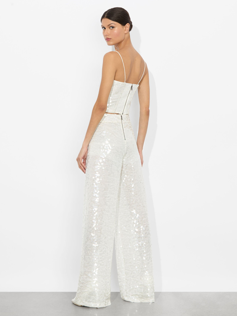 Alice + Olivia CERESI EMBELLISHED TOP outlook