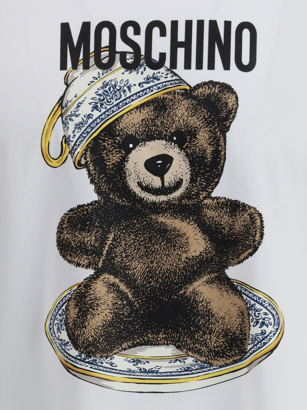 teddy-bear print T-shirt - 3
