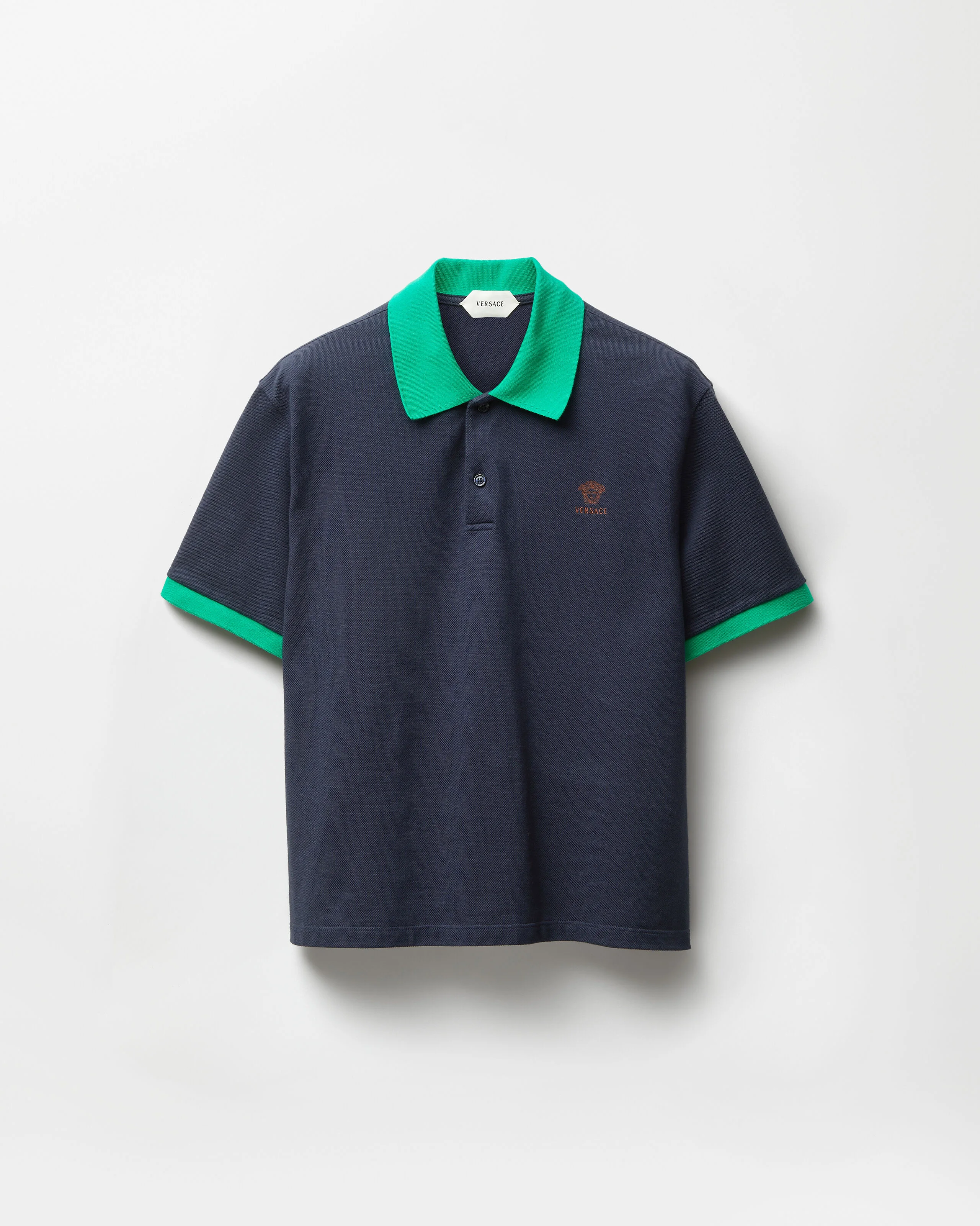Embroidered Cotton Piqué Polo - 1