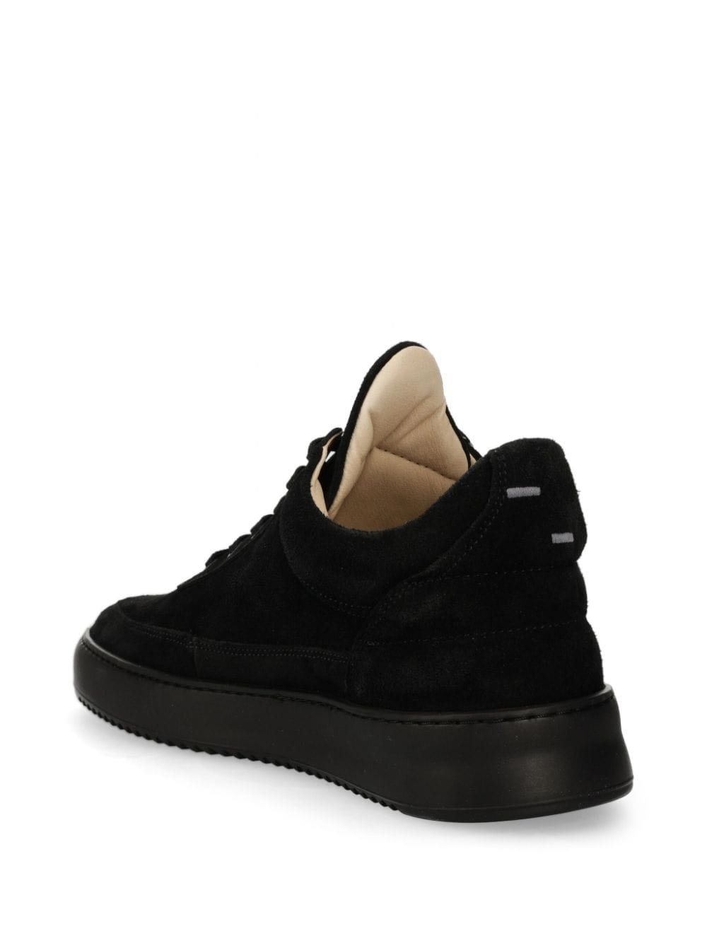logo-embroidered sneakers - 3