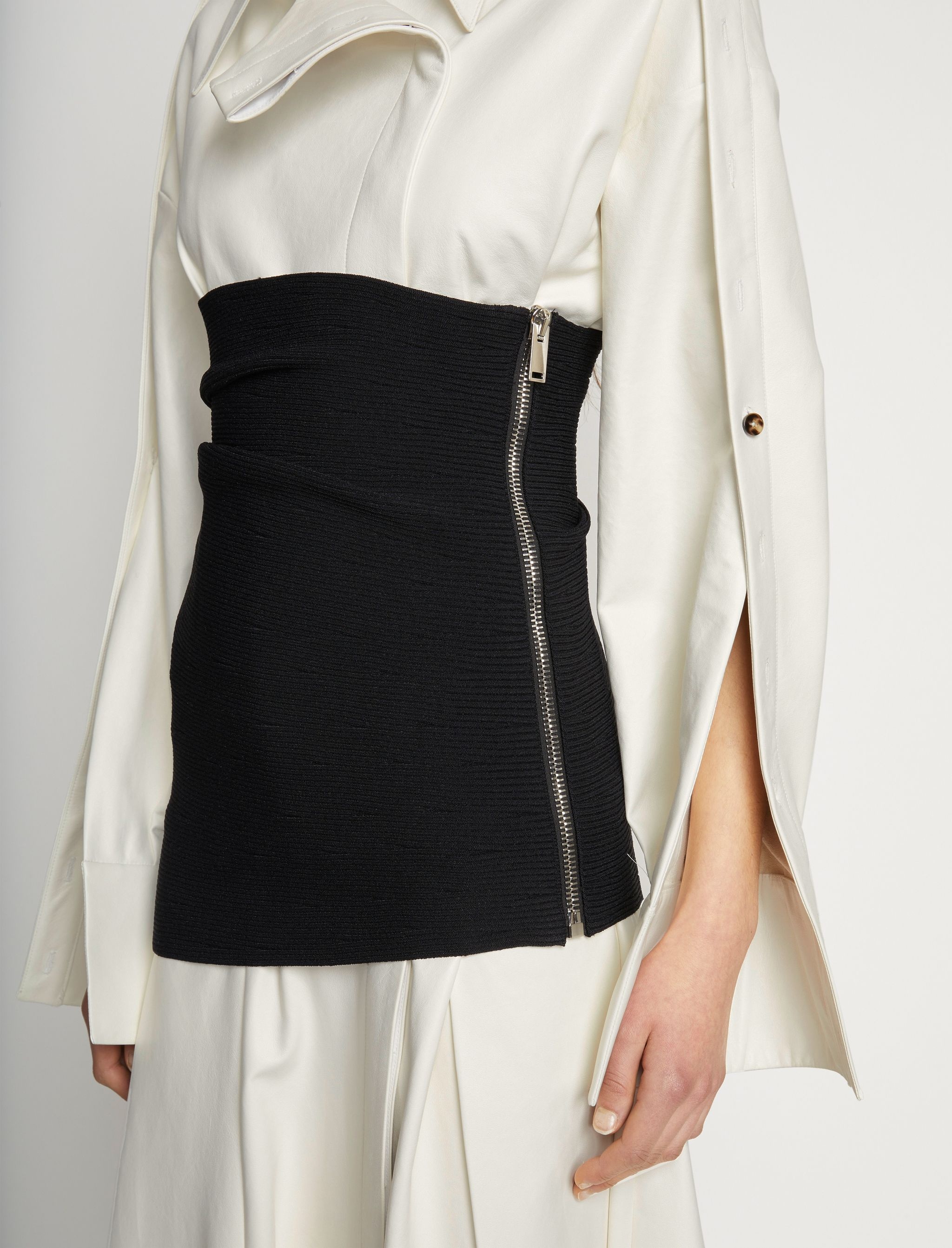 Rib Knit Waistband - 5