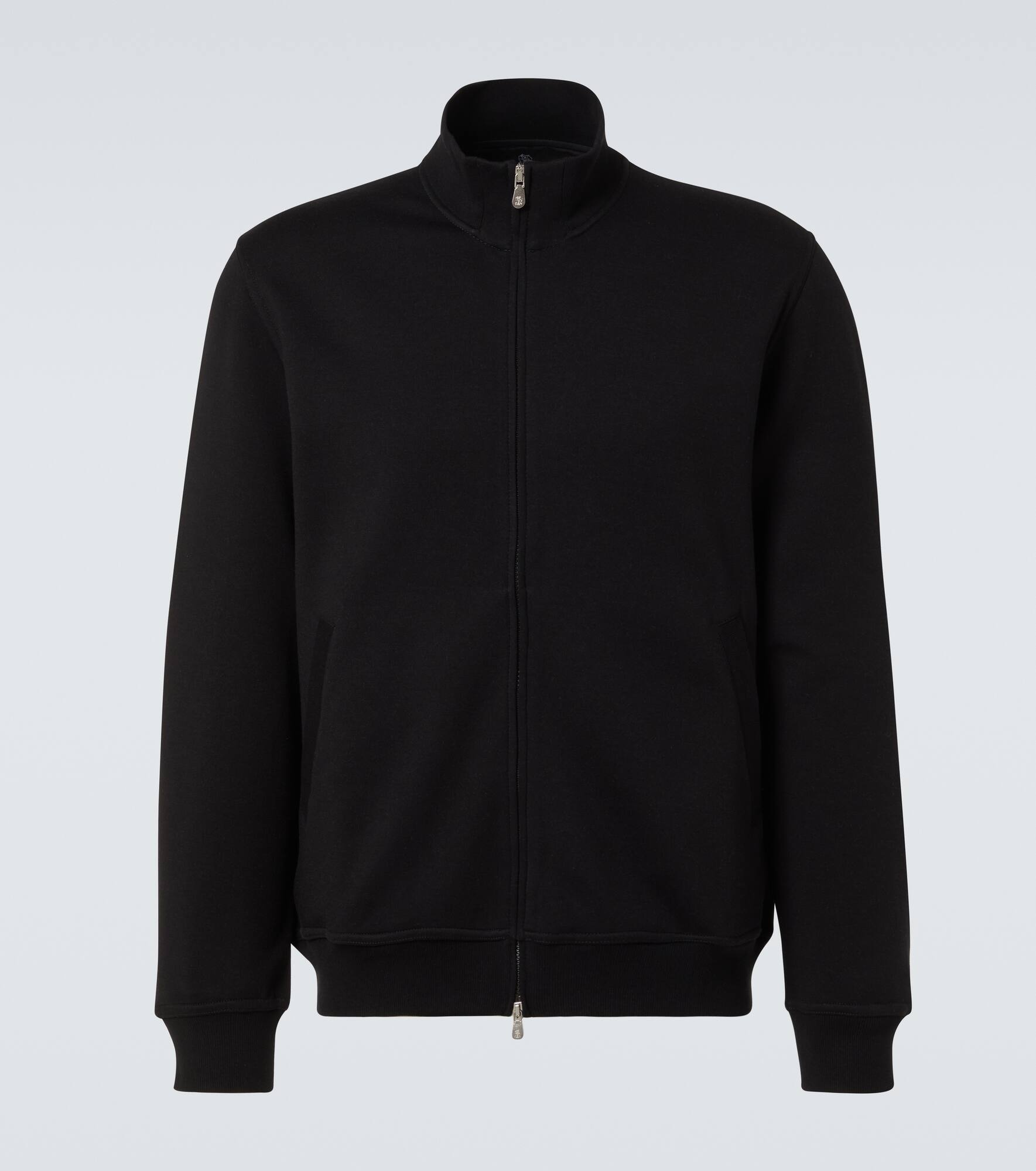 Cotton-blend sweatshirt - 1