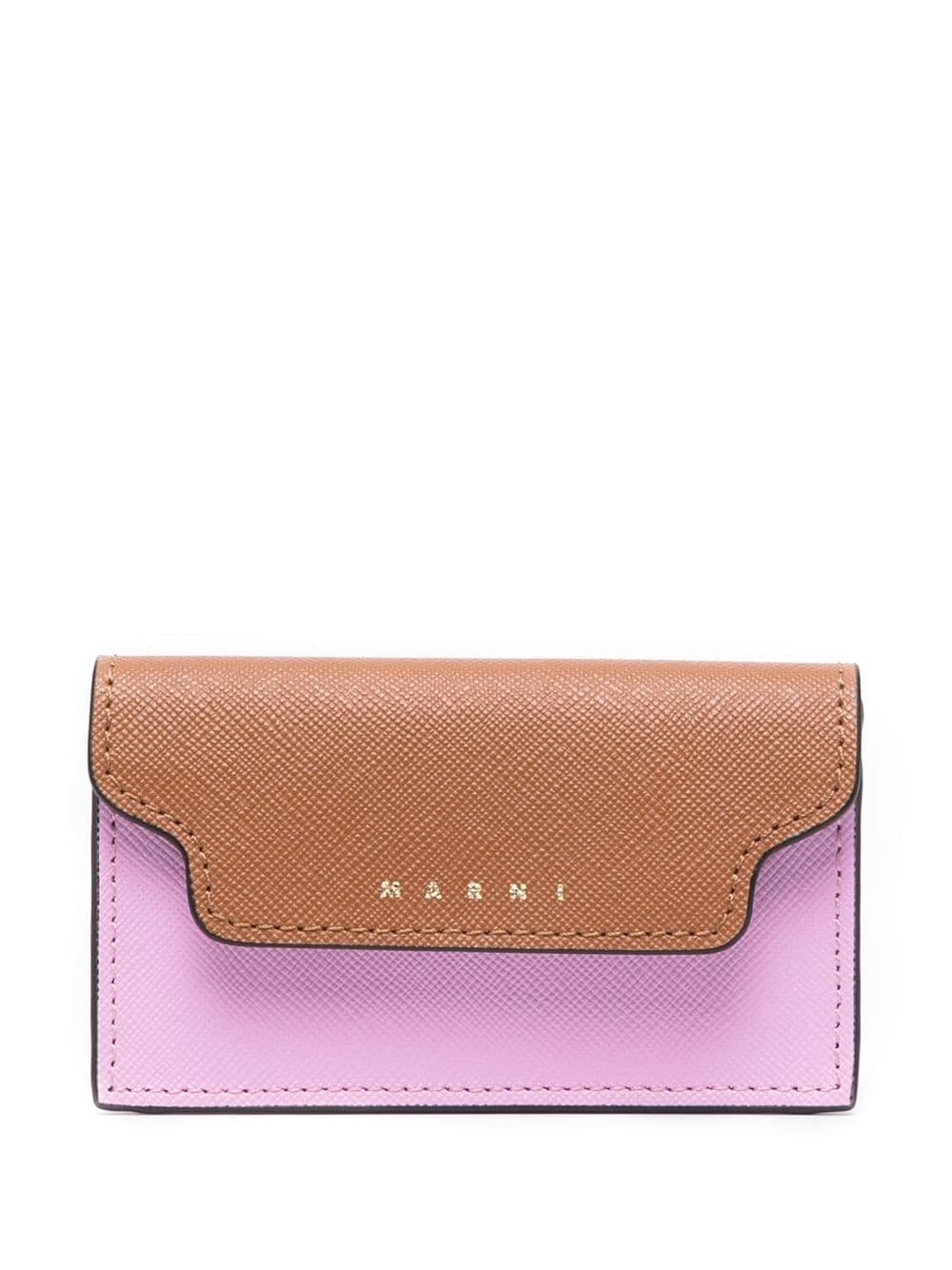 logo colour-block wallet - 1