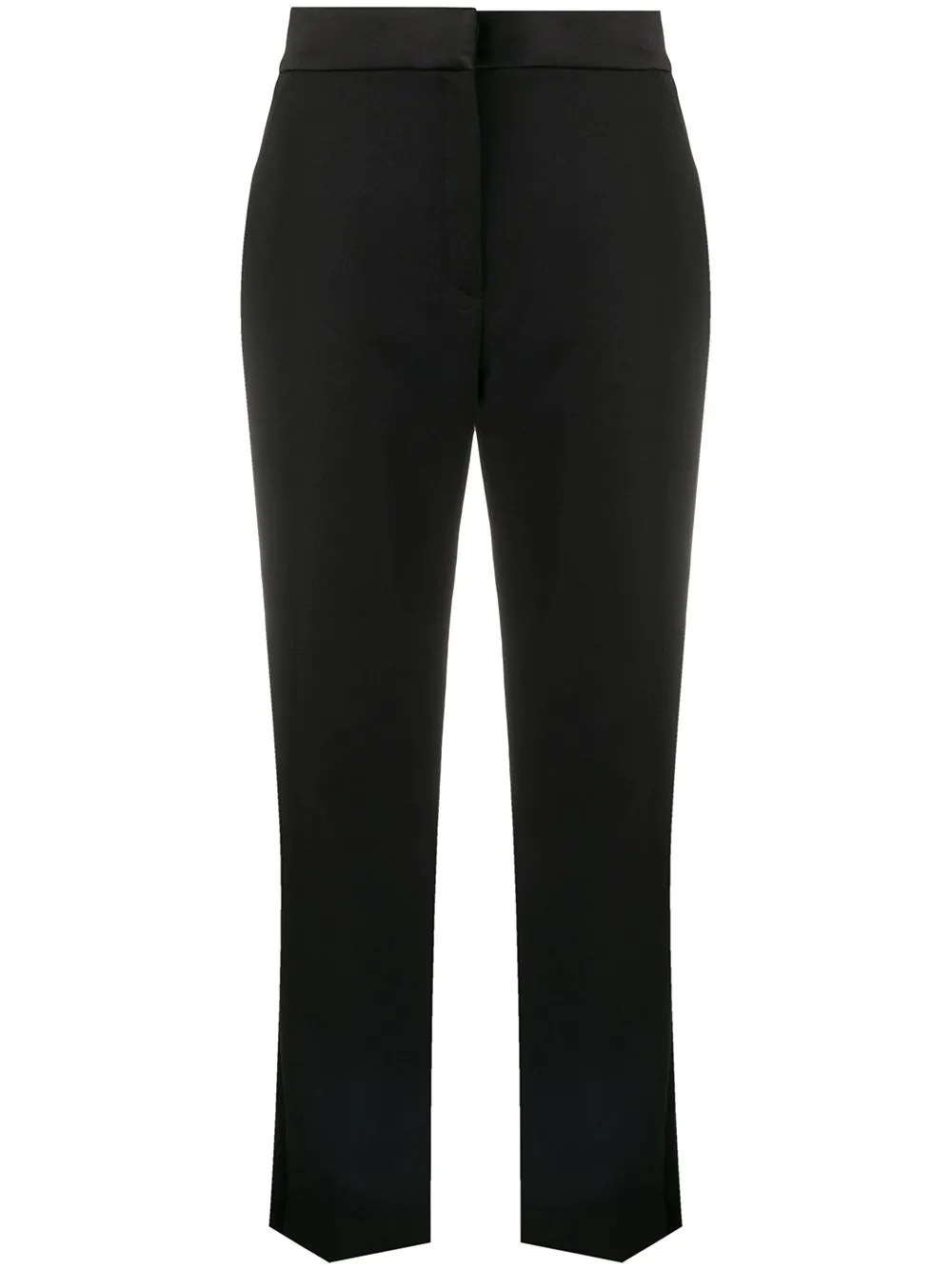 tailored straight-leg trousers - 1