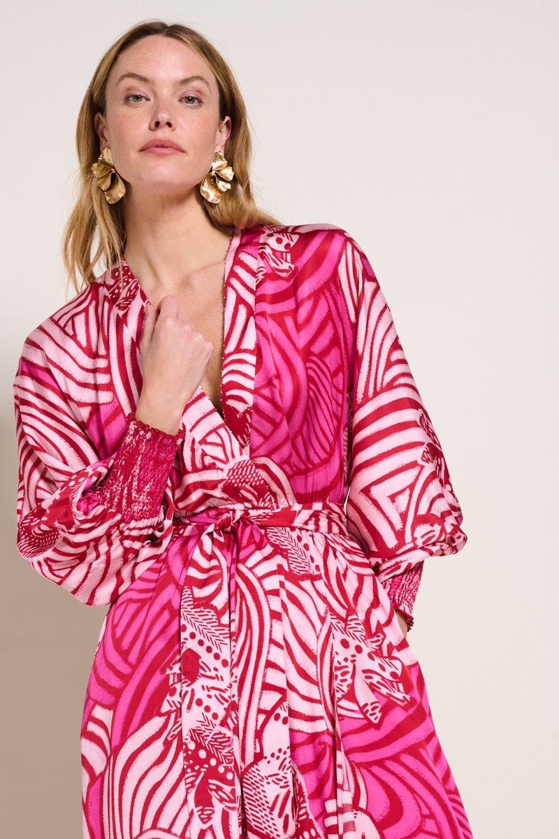 Long Dress Kristen - Pink Japonism 5