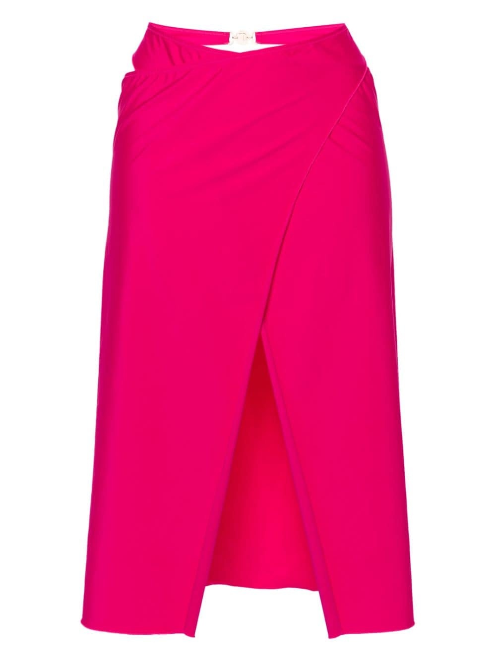 Medusa wrap midi skirt - 1