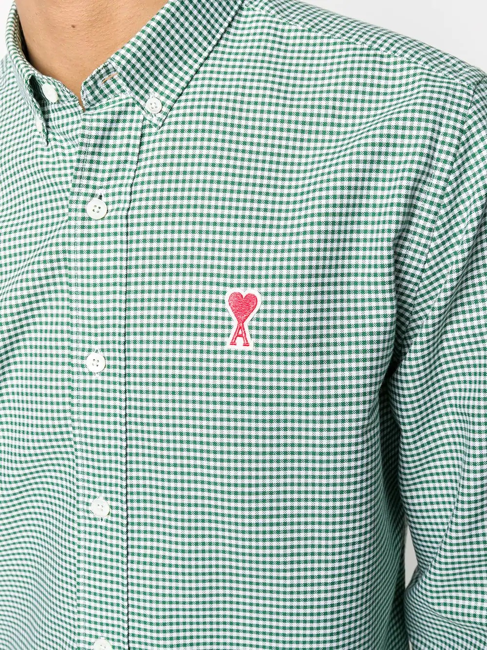 Ami de Cœur gingham shirt - 5